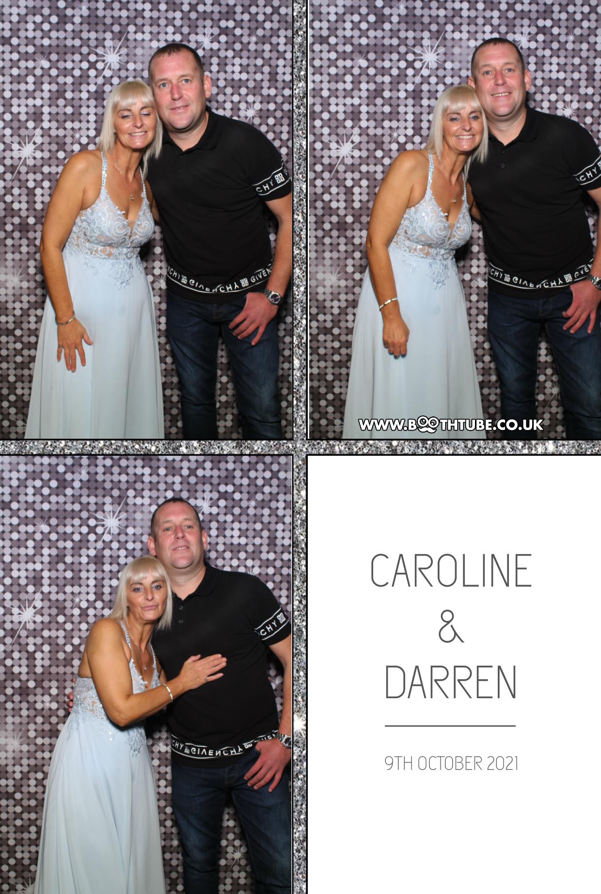 Caroline and Darren | View more photos from the event at gallery.boothtube.co.uk/u/BoothtubeLtd/Caroline-and-Darren