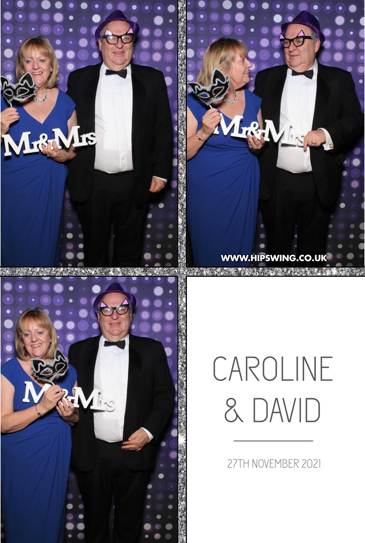 Caroline and David | View more photos from the event at gallery.boothtube.co.uk/u/BoothtubeLtd/Caroline-and-David