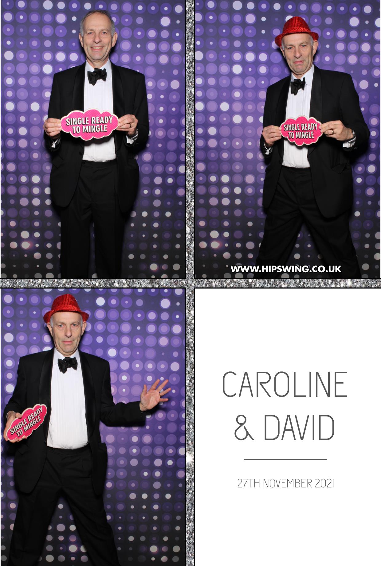 Caroline and David | View more photos from the event at gallery.boothtube.co.uk/u/BoothtubeLtd/Caroline-and-David