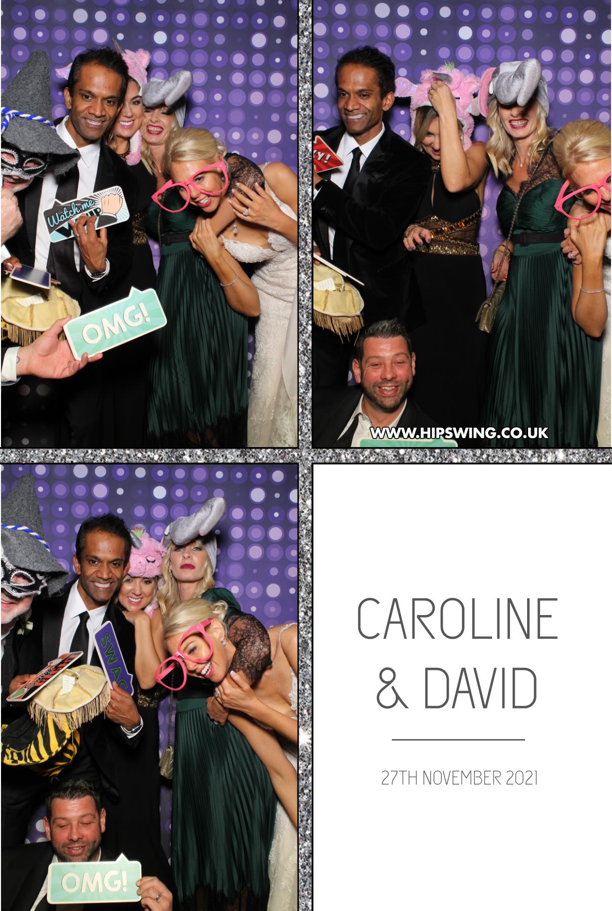 Caroline and David | View more photos from the event at gallery.boothtube.co.uk/u/BoothtubeLtd/Caroline-and-David