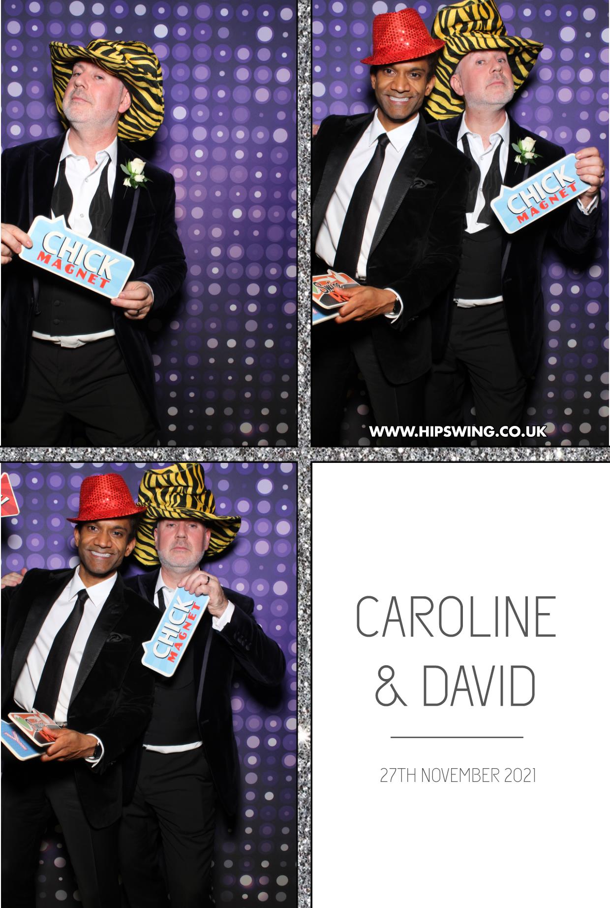 Caroline and David | View more photos from the event at gallery.boothtube.co.uk/u/BoothtubeLtd/Caroline-and-David