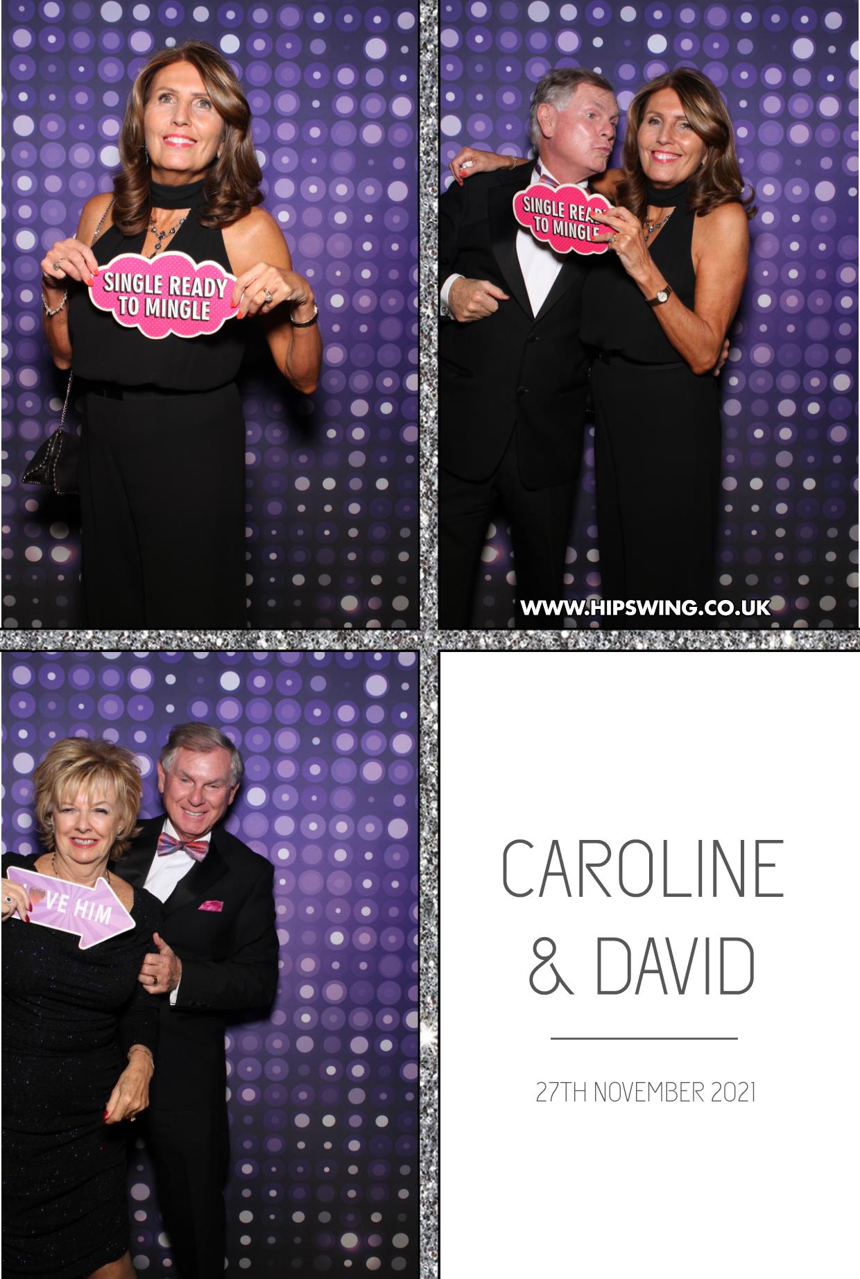 Caroline and David | View more photos from the event at gallery.boothtube.co.uk/u/BoothtubeLtd/Caroline-and-David