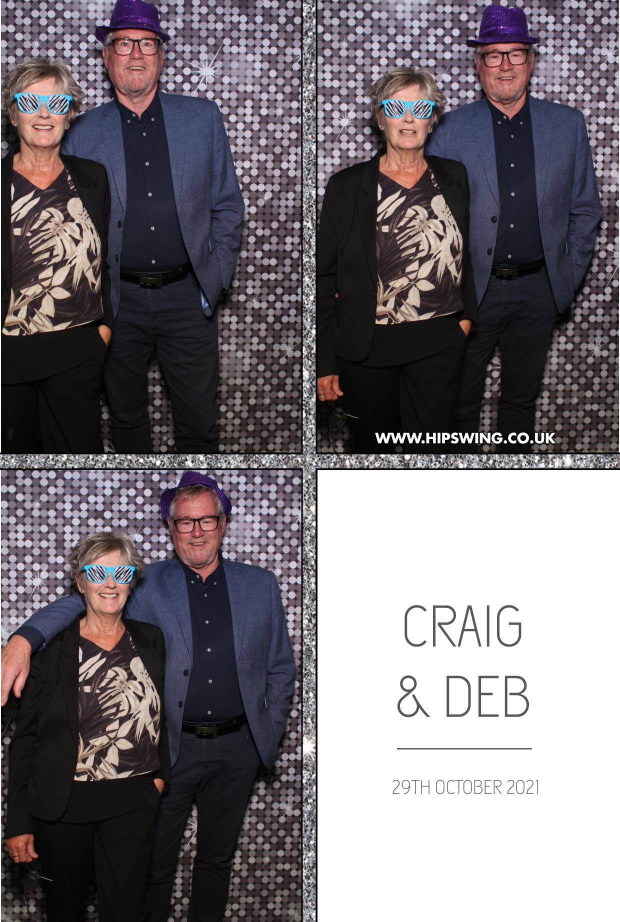 Deborah and Craig | View more photos from the event at gallery.boothtube.co.uk/u/BoothtubeLtd/Deborah-and-Craig