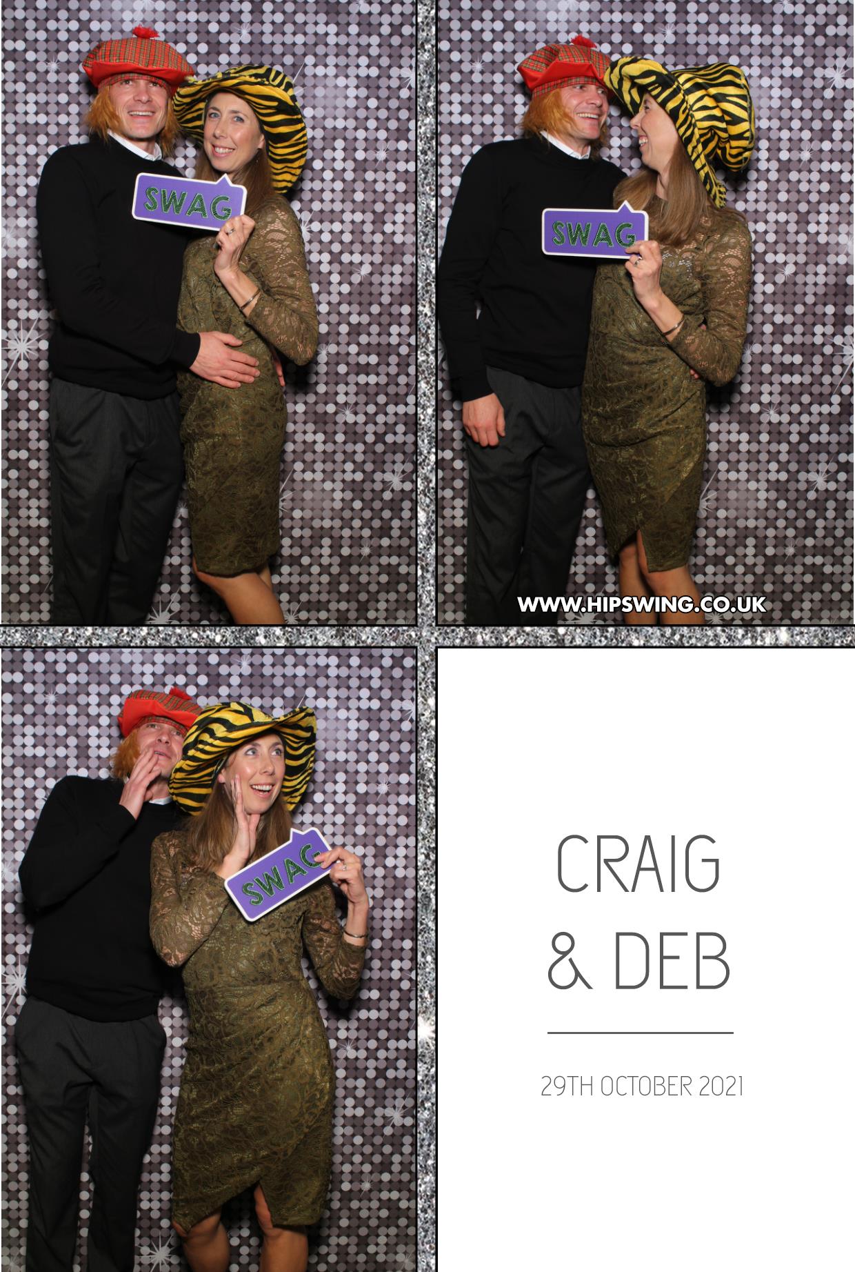 Deborah and Craig | View more photos from the event at gallery.boothtube.co.uk/u/BoothtubeLtd/Deborah-and-Craig