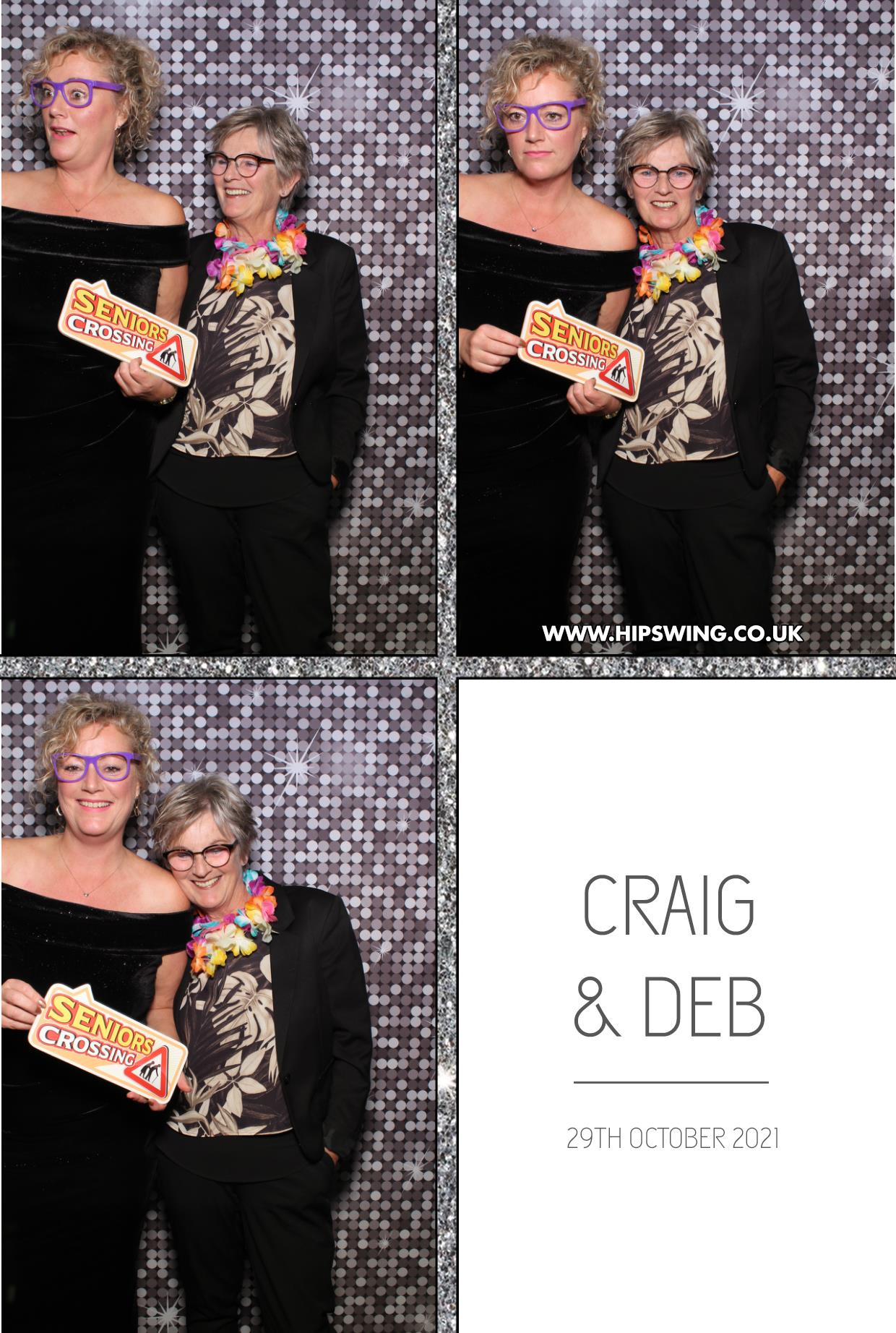 Deborah and Craig | View more photos from the event at gallery.boothtube.co.uk/u/BoothtubeLtd/Deborah-and-Craig