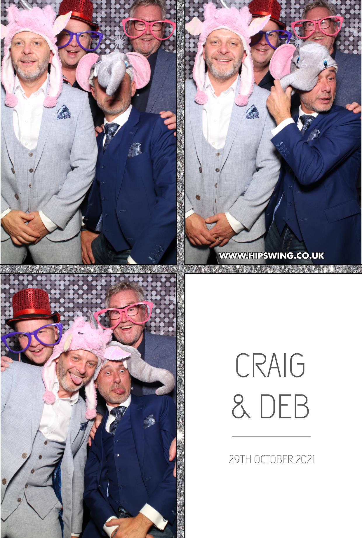 Deborah and Craig | View more photos from the event at gallery.boothtube.co.uk/u/BoothtubeLtd/Deborah-and-Craig