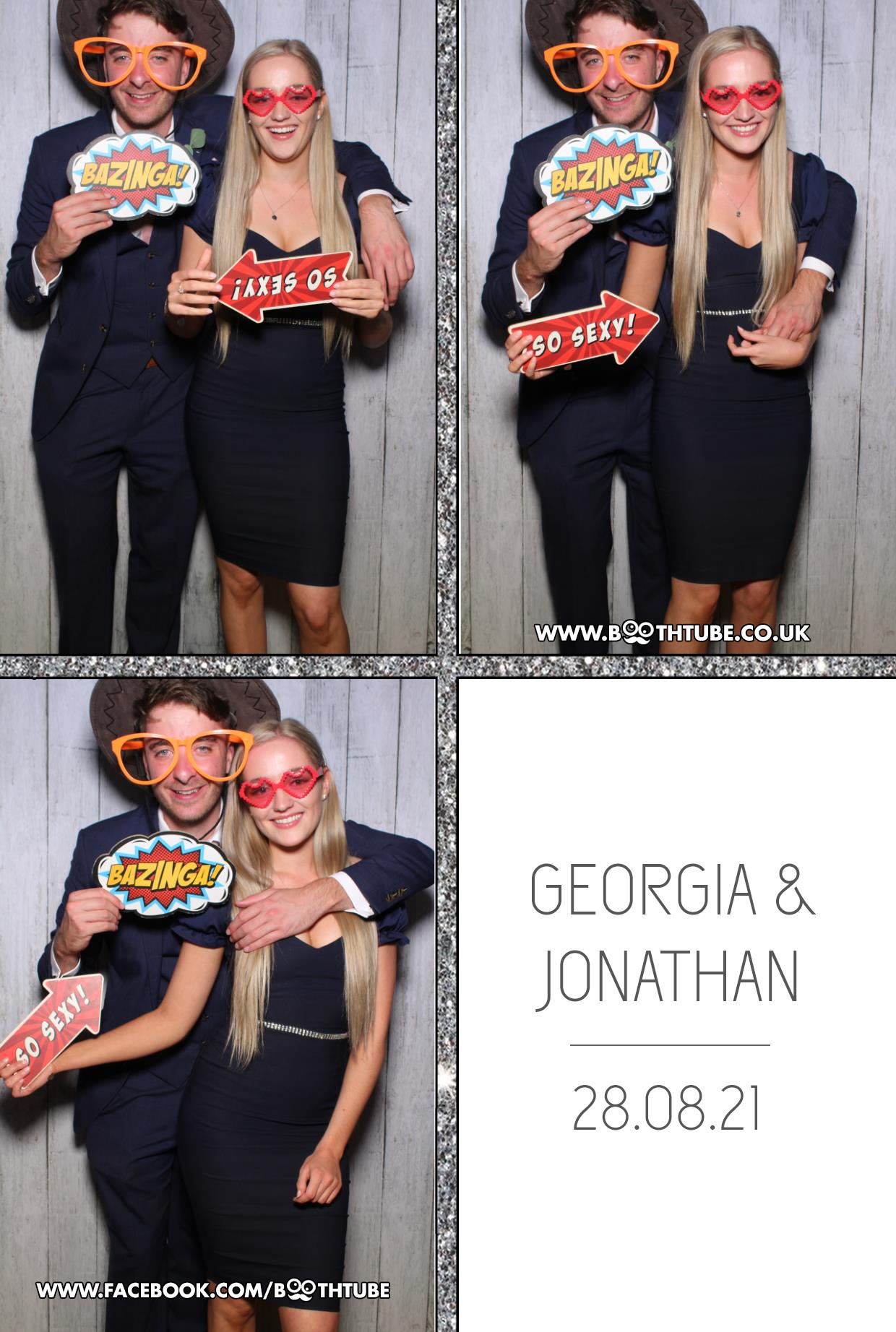 Georgia and Jonathan | View more photos from the event at gallery.boothtube.co.uk/u/BoothtubeLtd/Georgia-and-Jonathan