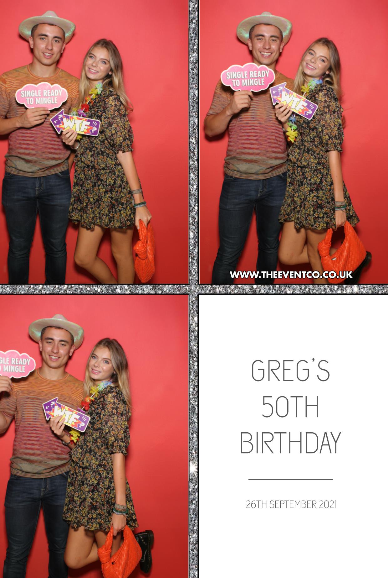 Greg's 50th Birthday | View more photos from the event at gallery.boothtube.co.uk/u/BoothtubeLtd/Gregs-50th-Birthday