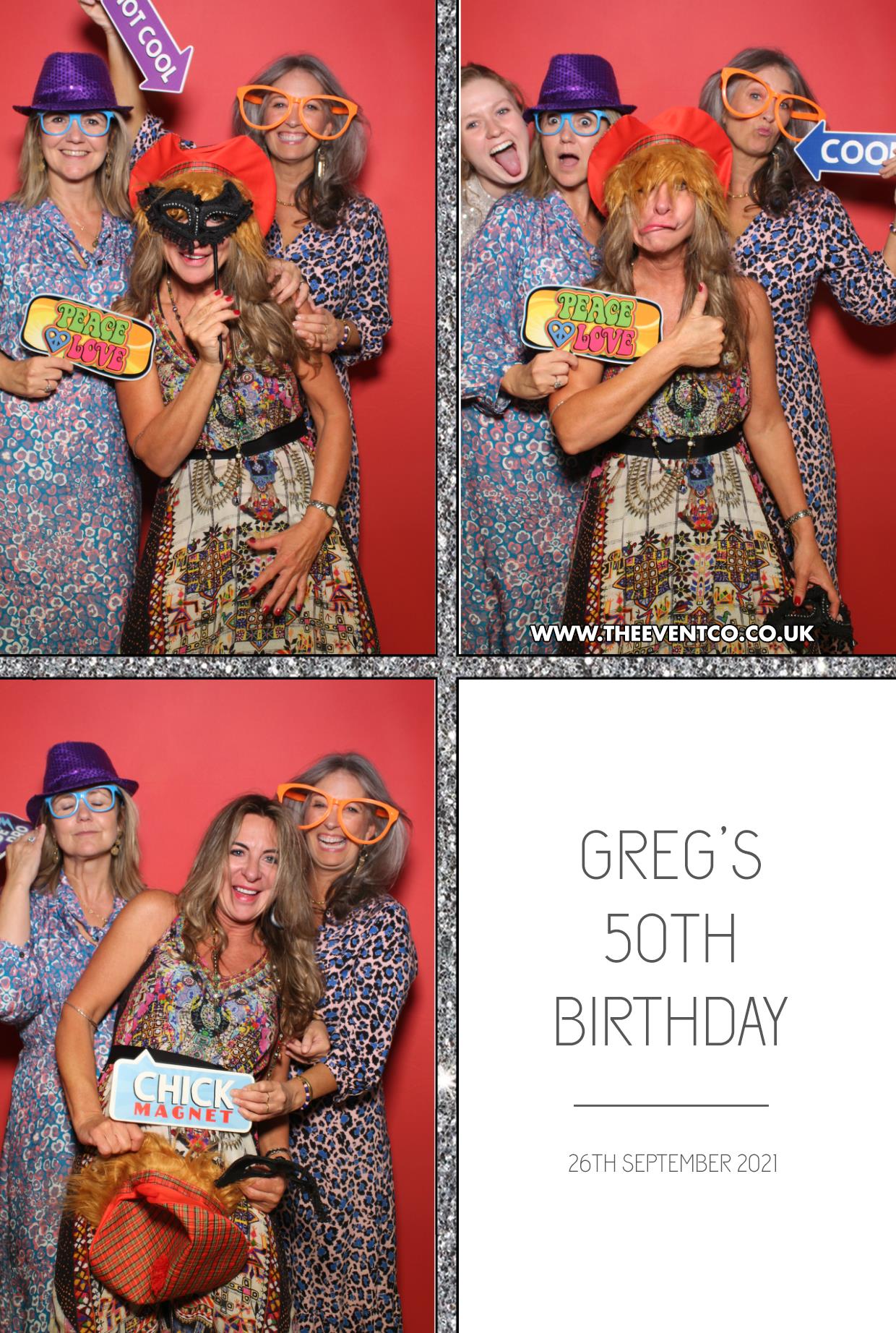 Greg's 50th Birthday | View more photos from the event at gallery.boothtube.co.uk/u/BoothtubeLtd/Gregs-50th-Birthday