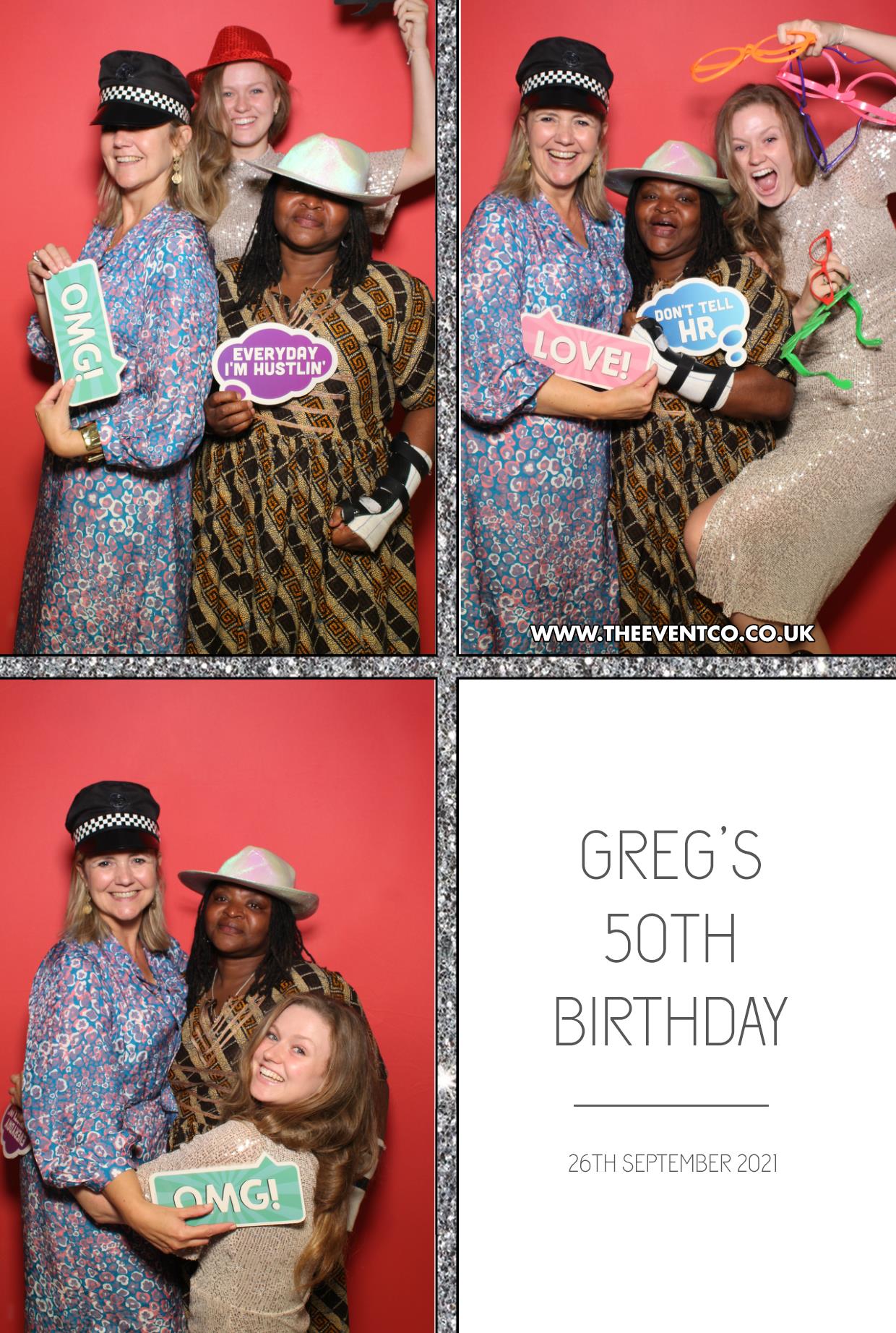 Greg's 50th Birthday | View more photos from the event at gallery.boothtube.co.uk/u/BoothtubeLtd/Gregs-50th-Birthday