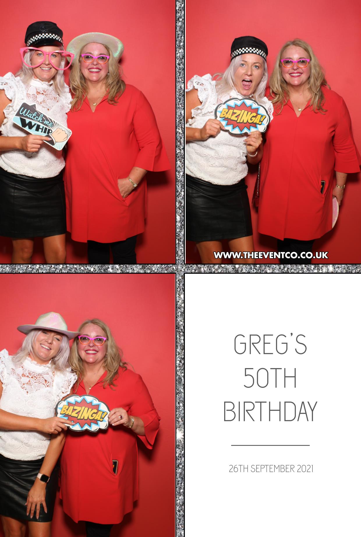 Greg's 50th Birthday | View more photos from the event at gallery.boothtube.co.uk/u/BoothtubeLtd/Gregs-50th-Birthday