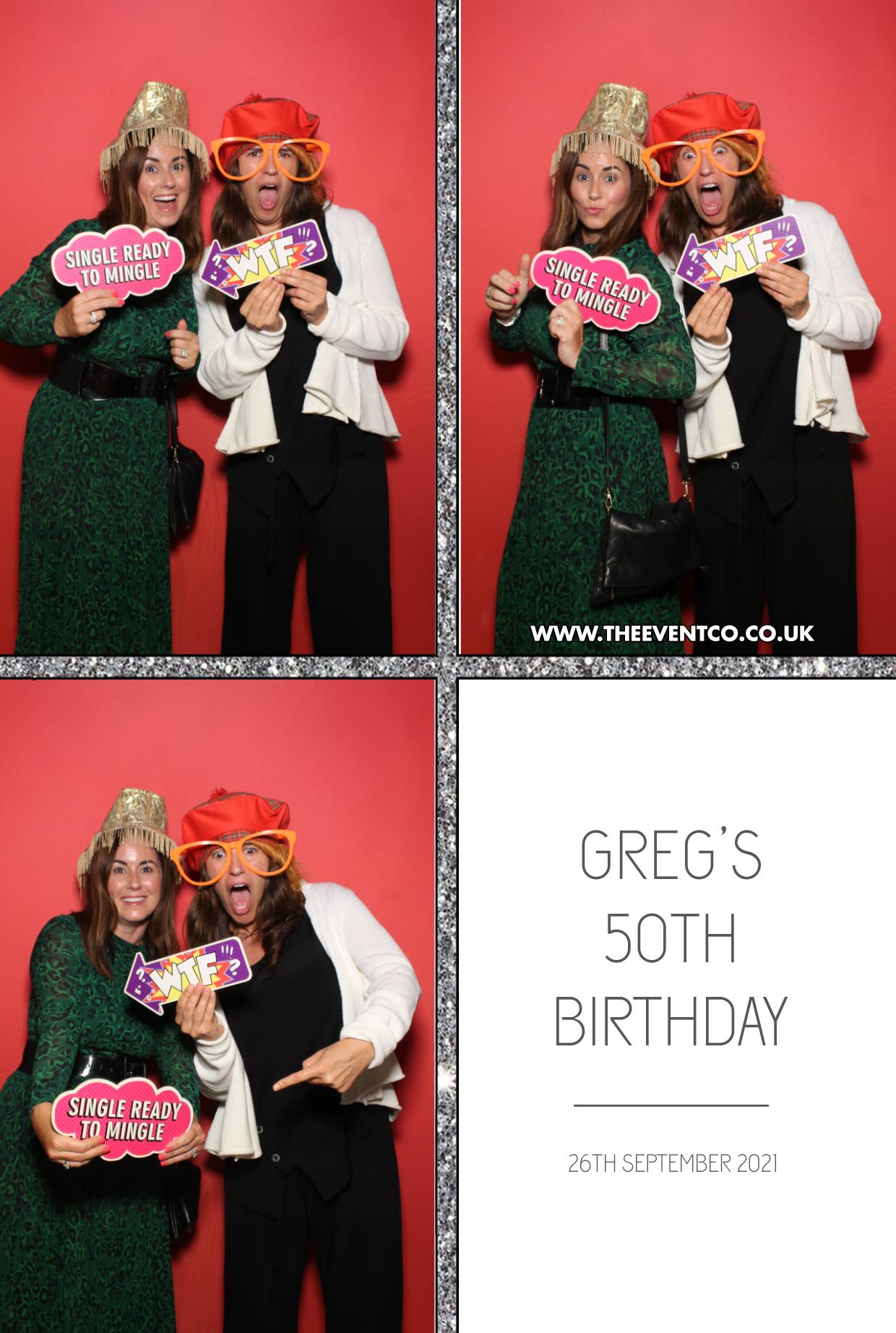 Greg's 50th Birthday | View more photos from the event at gallery.boothtube.co.uk/u/BoothtubeLtd/Gregs-50th-Birthday