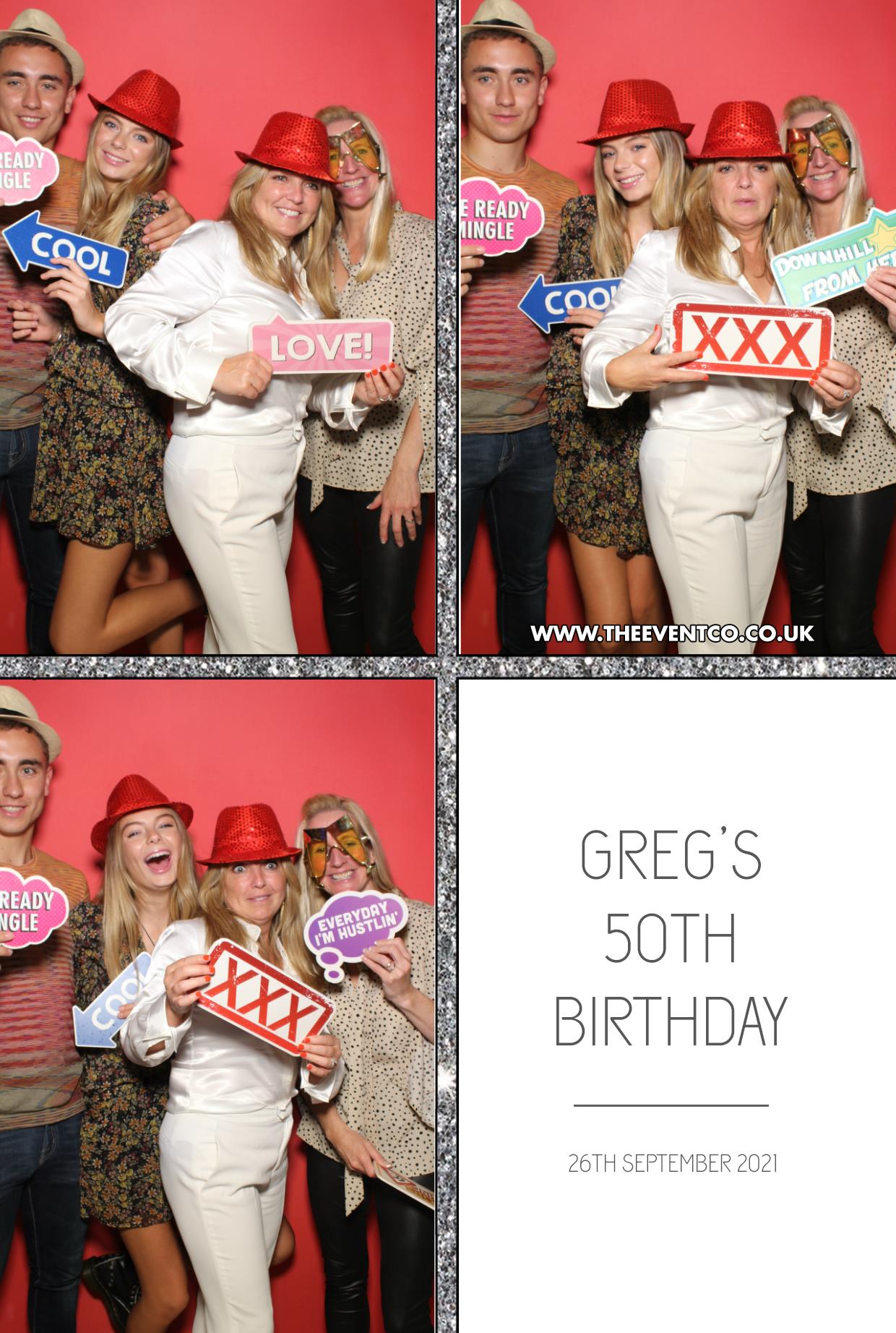 Greg's 50th Birthday | View more photos from the event at gallery.boothtube.co.uk/u/BoothtubeLtd/Gregs-50th-Birthday