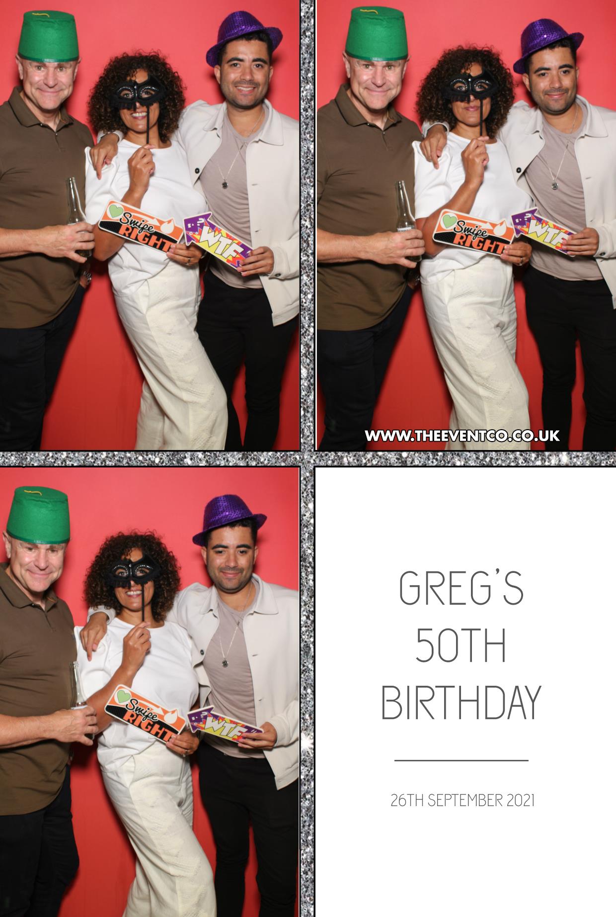 Greg's 50th Birthday | View more photos from the event at gallery.boothtube.co.uk/u/BoothtubeLtd/Gregs-50th-Birthday