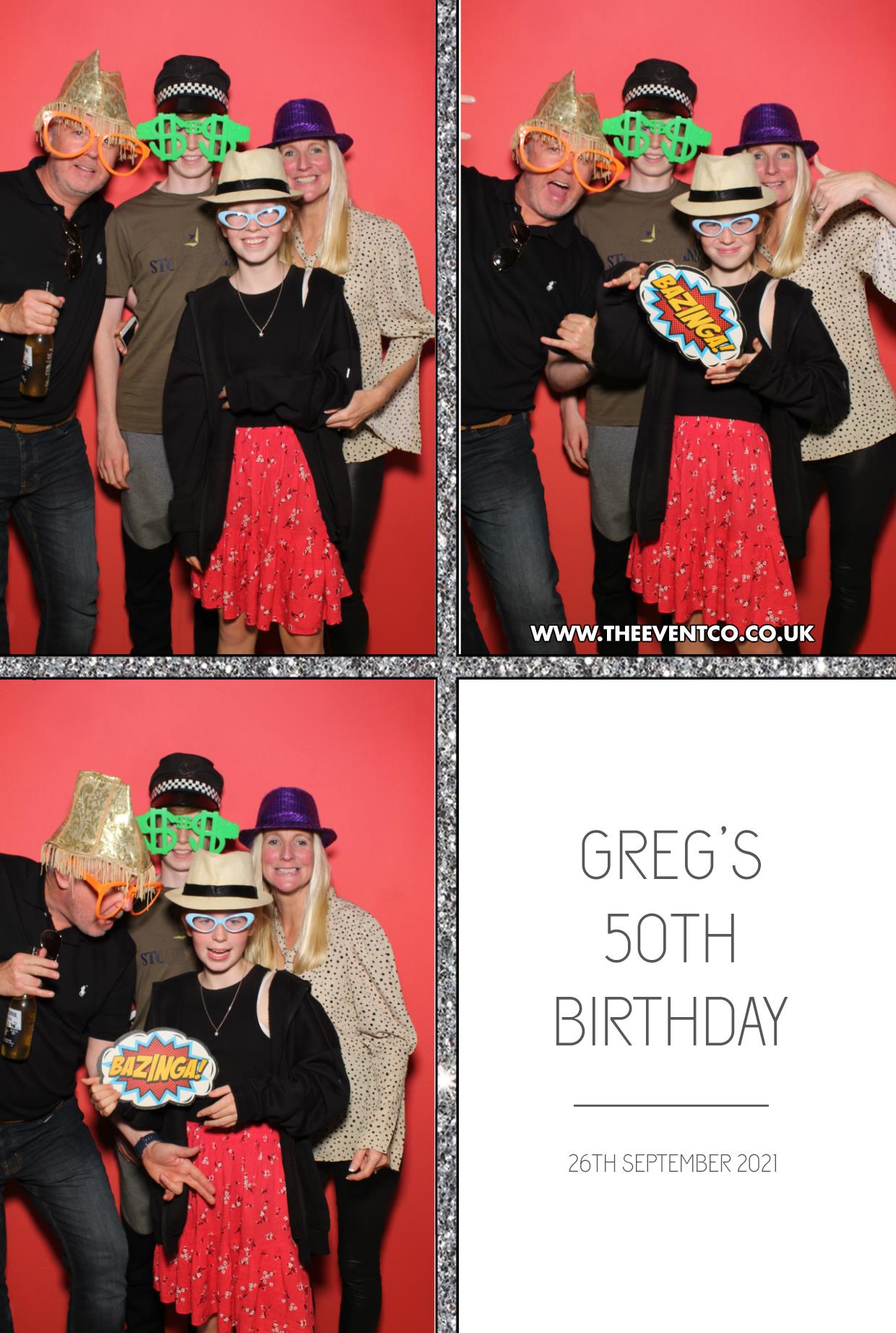 Greg's 50th Birthday | View more photos from the event at gallery.boothtube.co.uk/u/BoothtubeLtd/Gregs-50th-Birthday