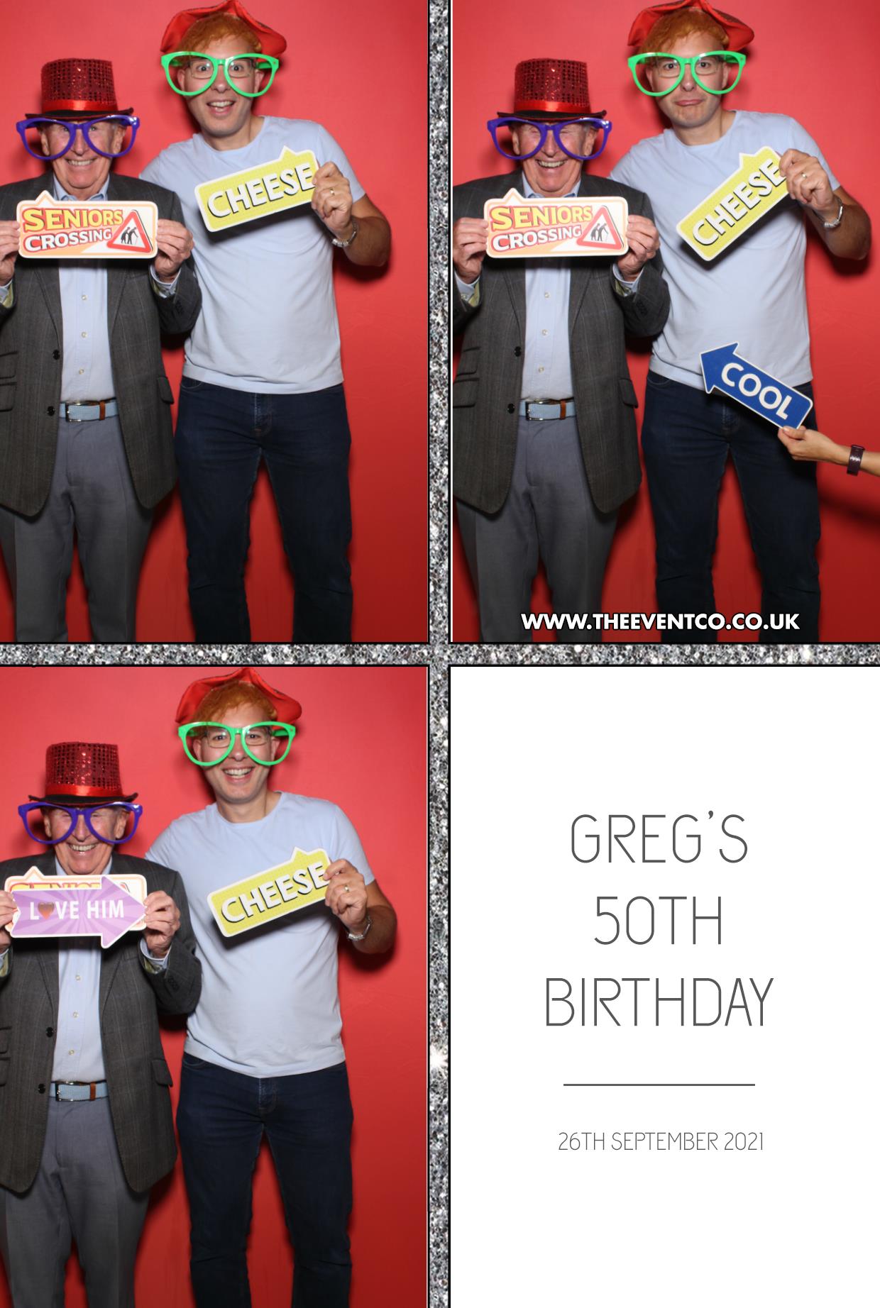 Greg's 50th Birthday | View more photos from the event at gallery.boothtube.co.uk/u/BoothtubeLtd/Gregs-50th-Birthday