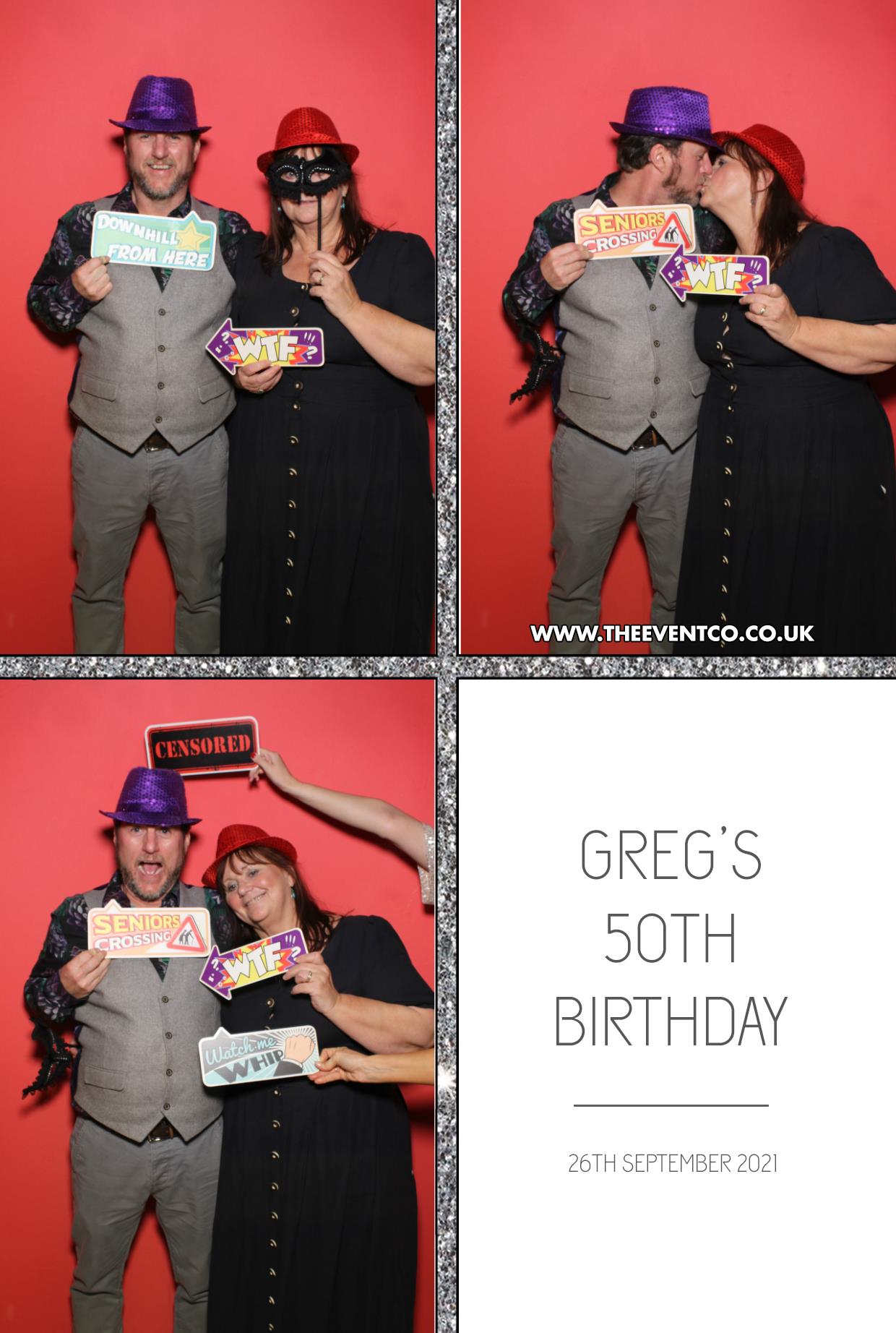 Greg's 50th Birthday | View more photos from the event at gallery.boothtube.co.uk/u/BoothtubeLtd/Gregs-50th-Birthday