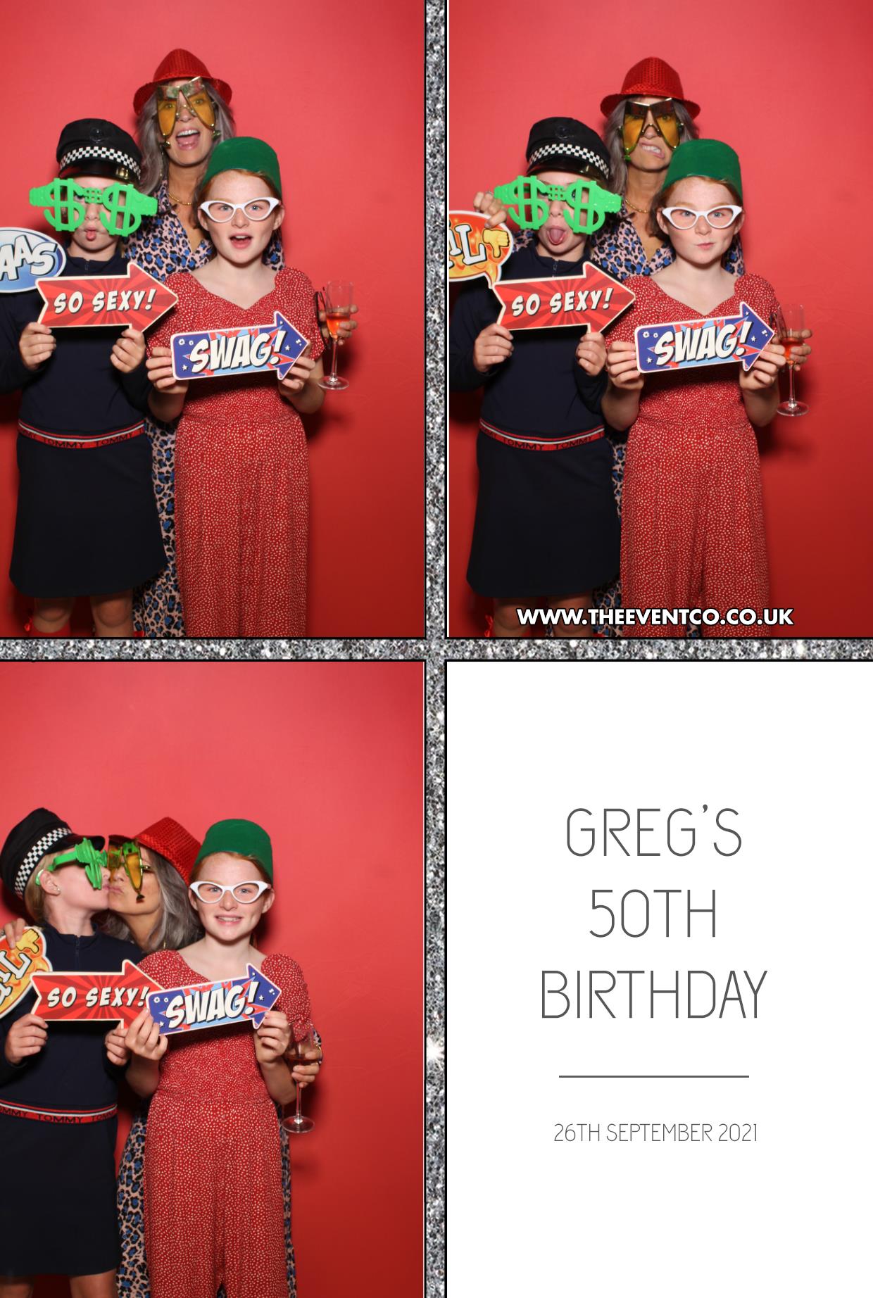 Greg's 50th Birthday | View more photos from the event at gallery.boothtube.co.uk/u/BoothtubeLtd/Gregs-50th-Birthday