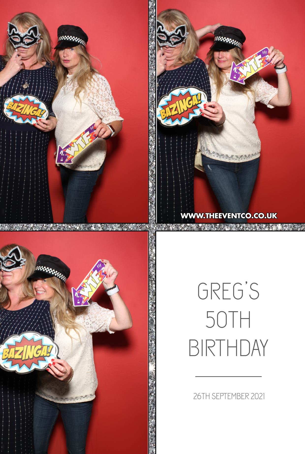 Greg's 50th Birthday | View more photos from the event at gallery.boothtube.co.uk/u/BoothtubeLtd/Gregs-50th-Birthday