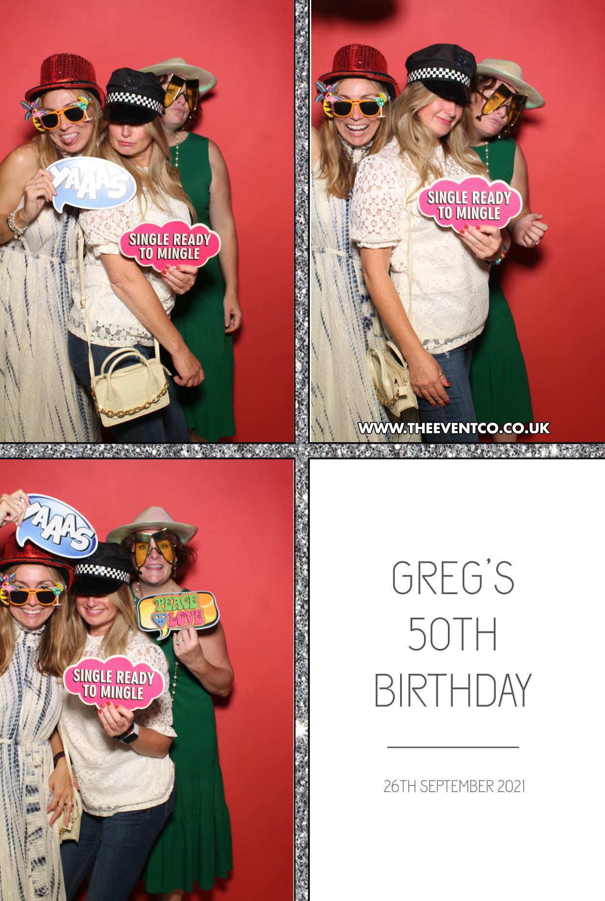 Greg's 50th Birthday | View more photos from the event at gallery.boothtube.co.uk/u/BoothtubeLtd/Gregs-50th-Birthday