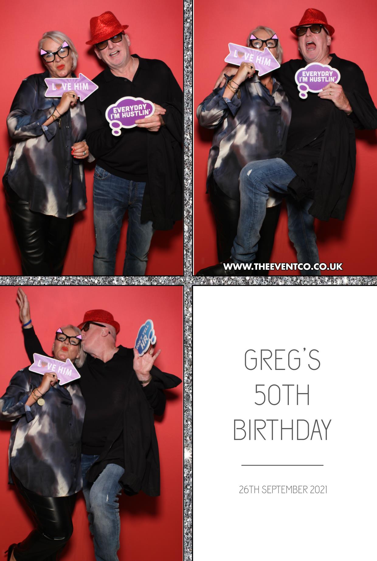 Greg's 50th Birthday | View more photos from the event at gallery.boothtube.co.uk/u/BoothtubeLtd/Gregs-50th-Birthday