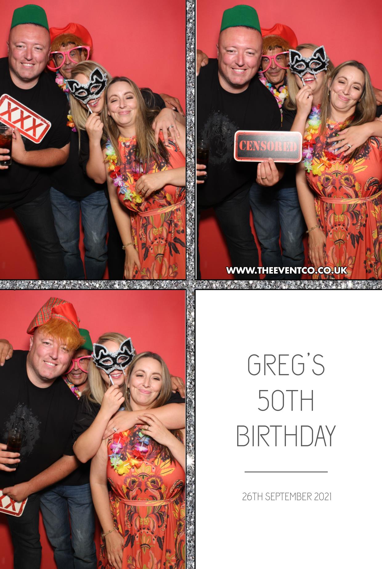 Greg's 50th Birthday | View more photos from the event at gallery.boothtube.co.uk/u/BoothtubeLtd/Gregs-50th-Birthday
