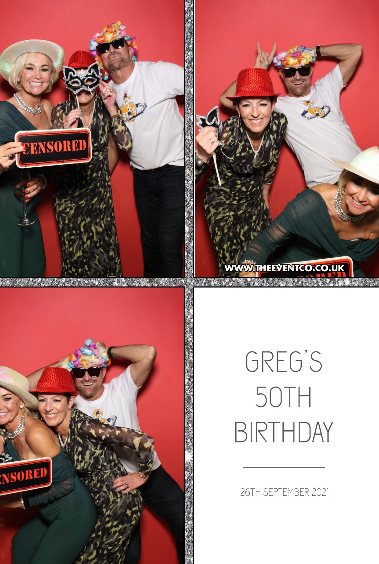 Greg's 50th Birthday | View more photos from the event at gallery.boothtube.co.uk/u/BoothtubeLtd/Gregs-50th-Birthday