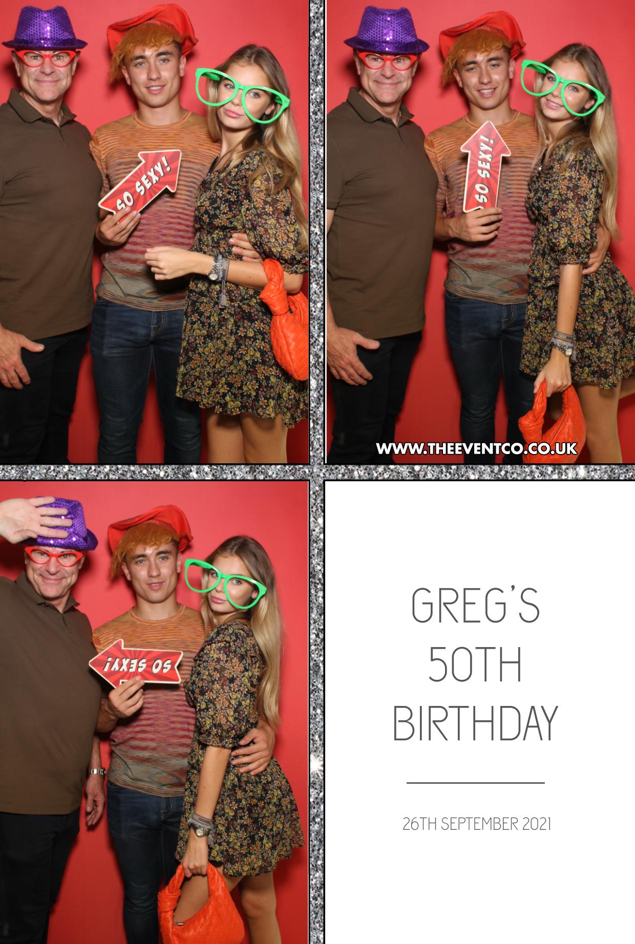 Greg's 50th Birthday | View more photos from the event at gallery.boothtube.co.uk/u/BoothtubeLtd/Gregs-50th-Birthday