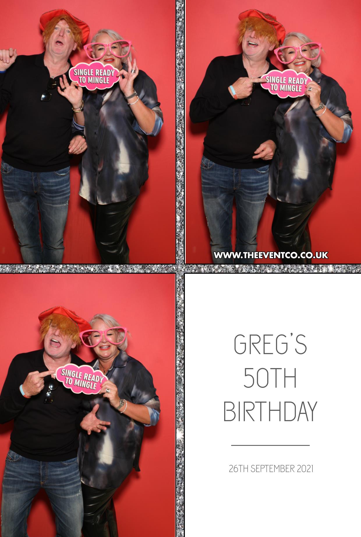 Greg's 50th Birthday | View more photos from the event at gallery.boothtube.co.uk/u/BoothtubeLtd/Gregs-50th-Birthday