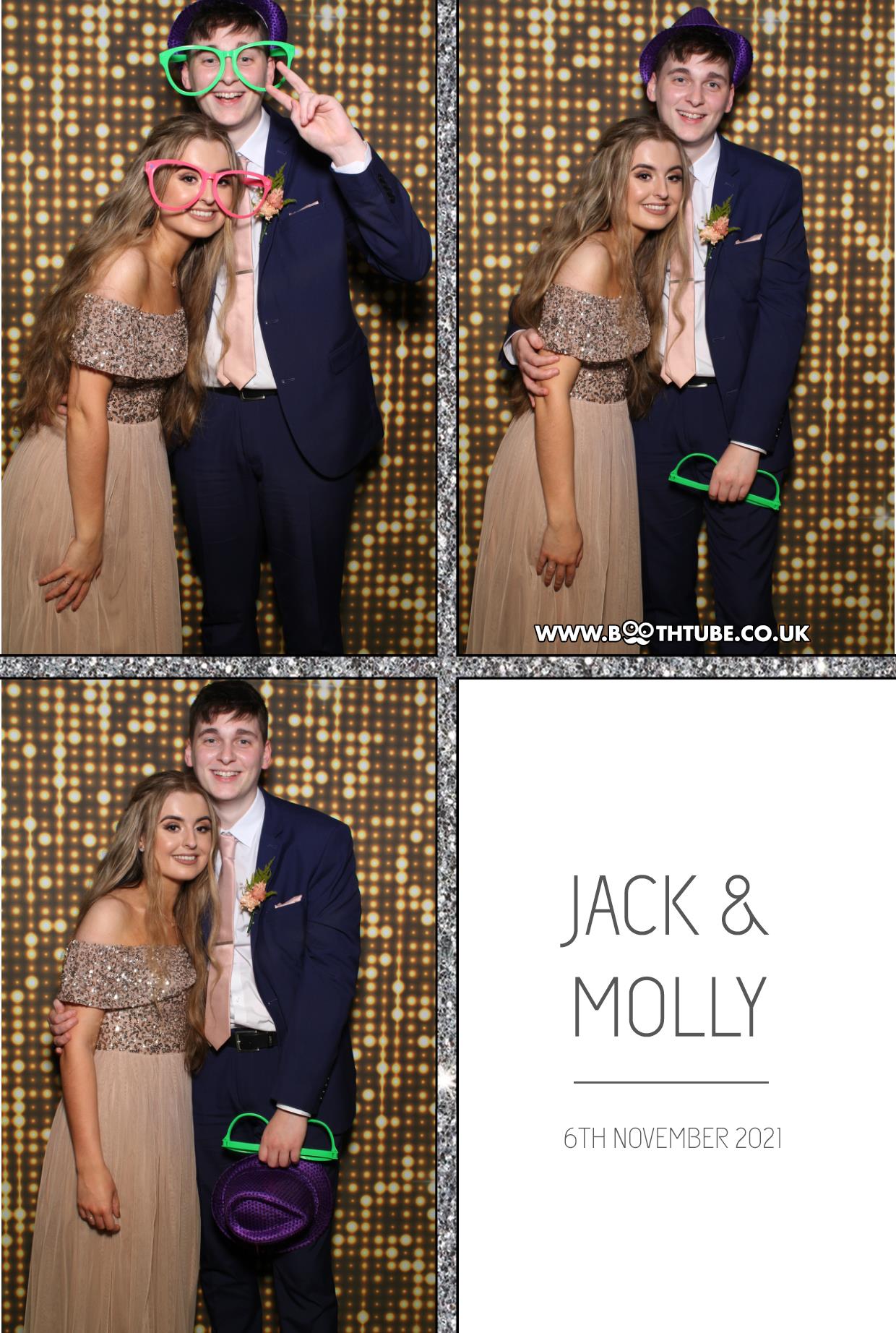 Jack and Molly | View more photos from the event at gallery.boothtube.co.uk/u/BoothtubeLtd/Jack-and-Molly