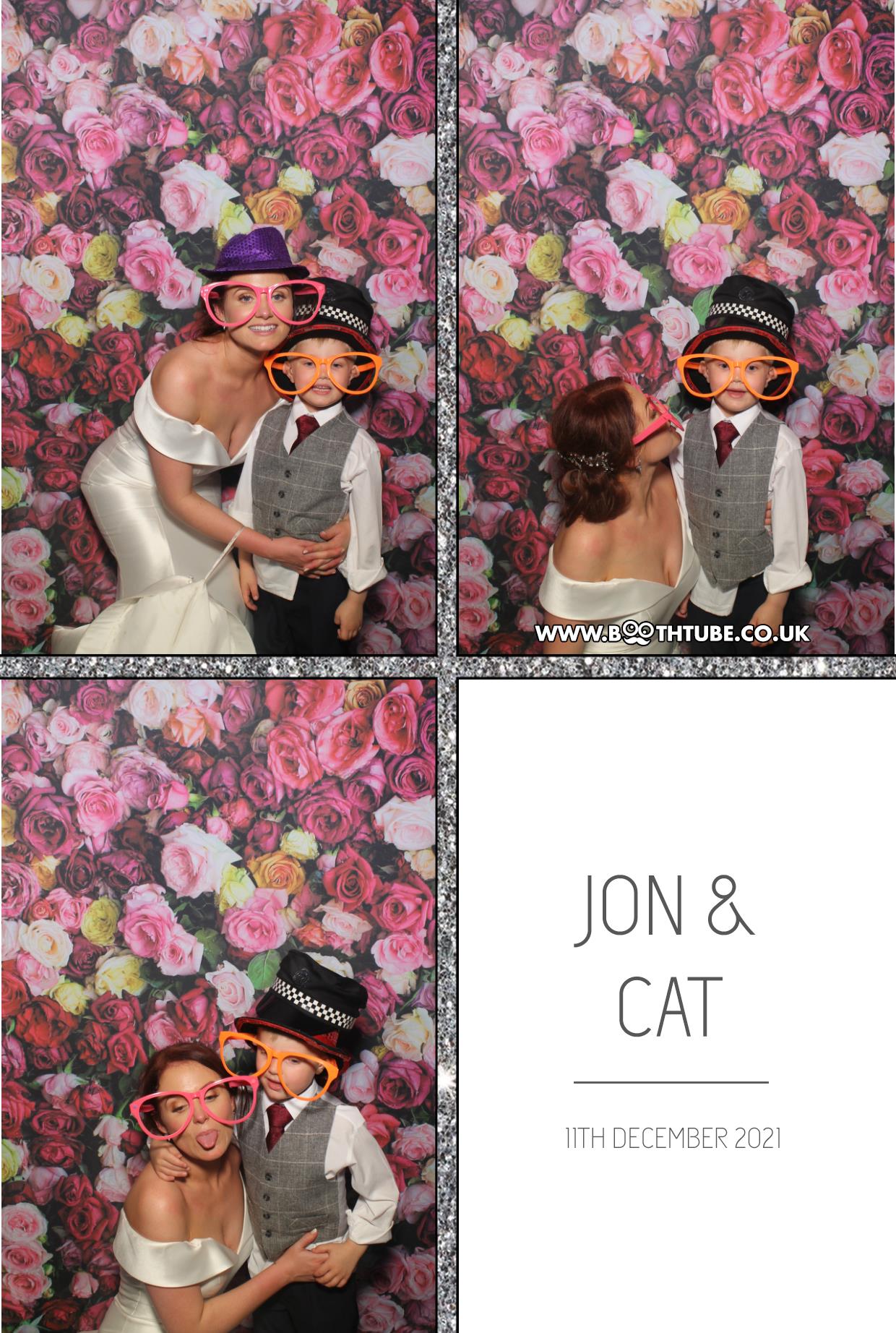 Jon and Cat's wedding | View more photos from the event at gallery.boothtube.co.uk/u/BoothtubeLtd/Jon-and-Cats-wedding