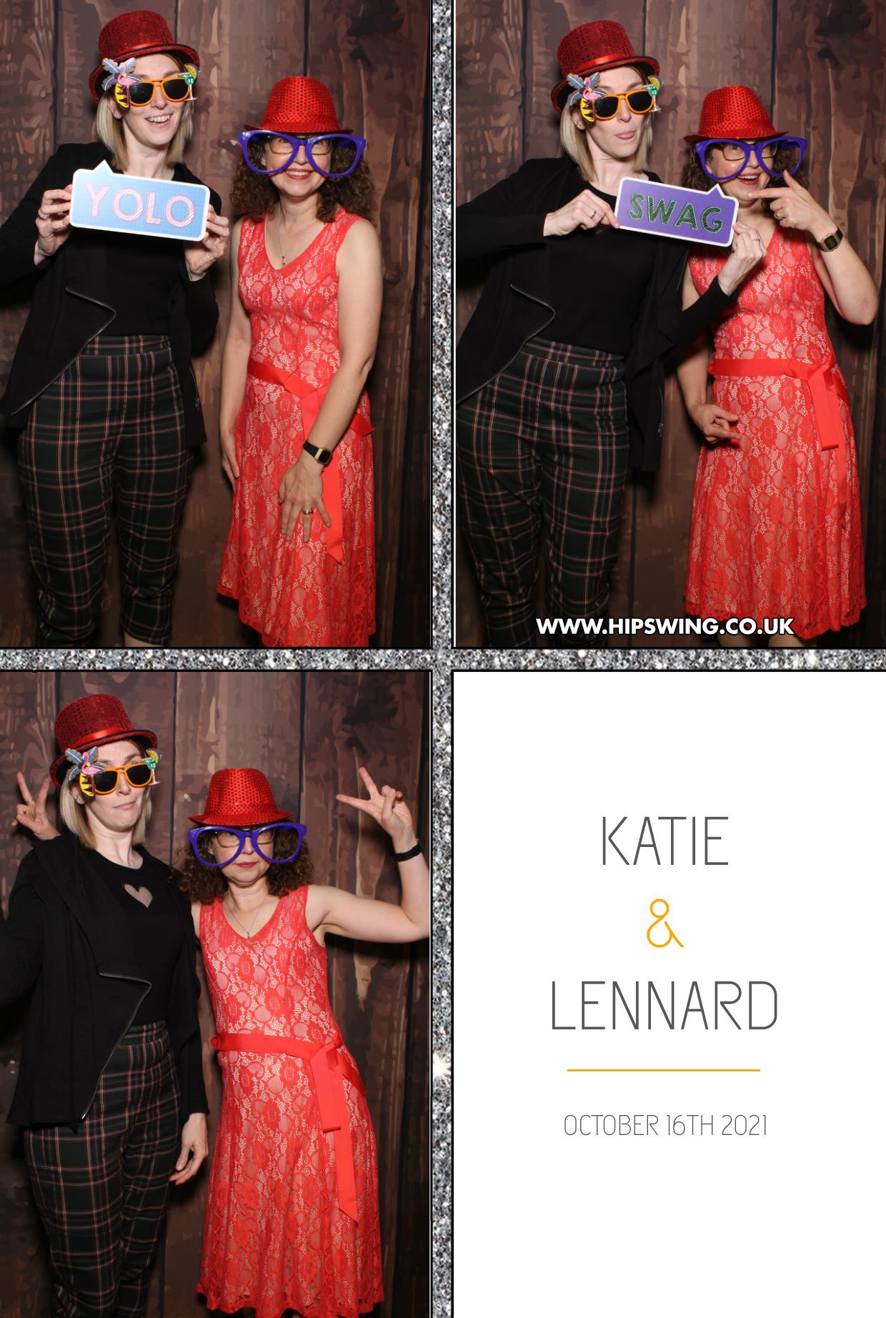 Katie and Lennard | View more photos from the event at gallery.boothtube.co.uk/u/BoothtubeLtd/Katie-and-Lennard