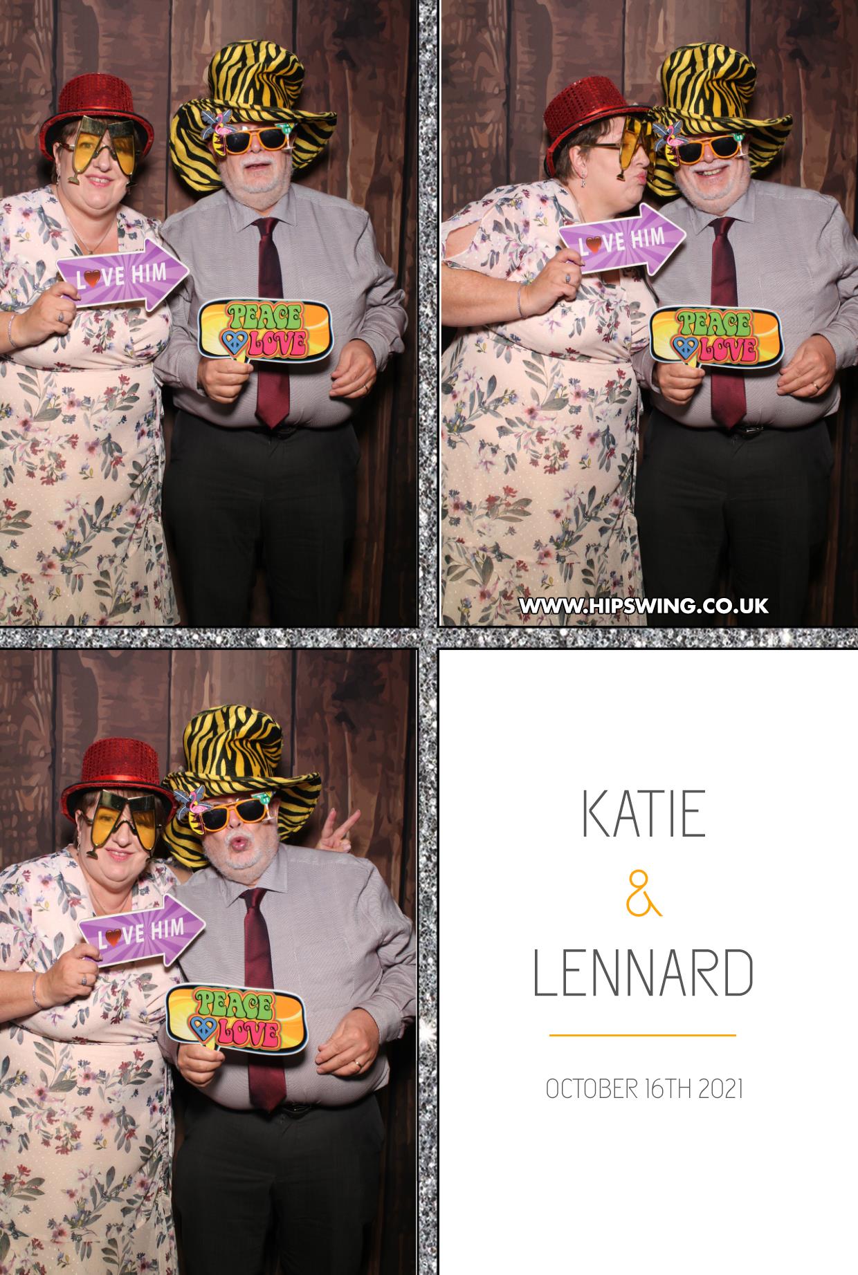 Katie and Lennard | View more photos from the event at gallery.boothtube.co.uk/u/BoothtubeLtd/Katie-and-Lennard