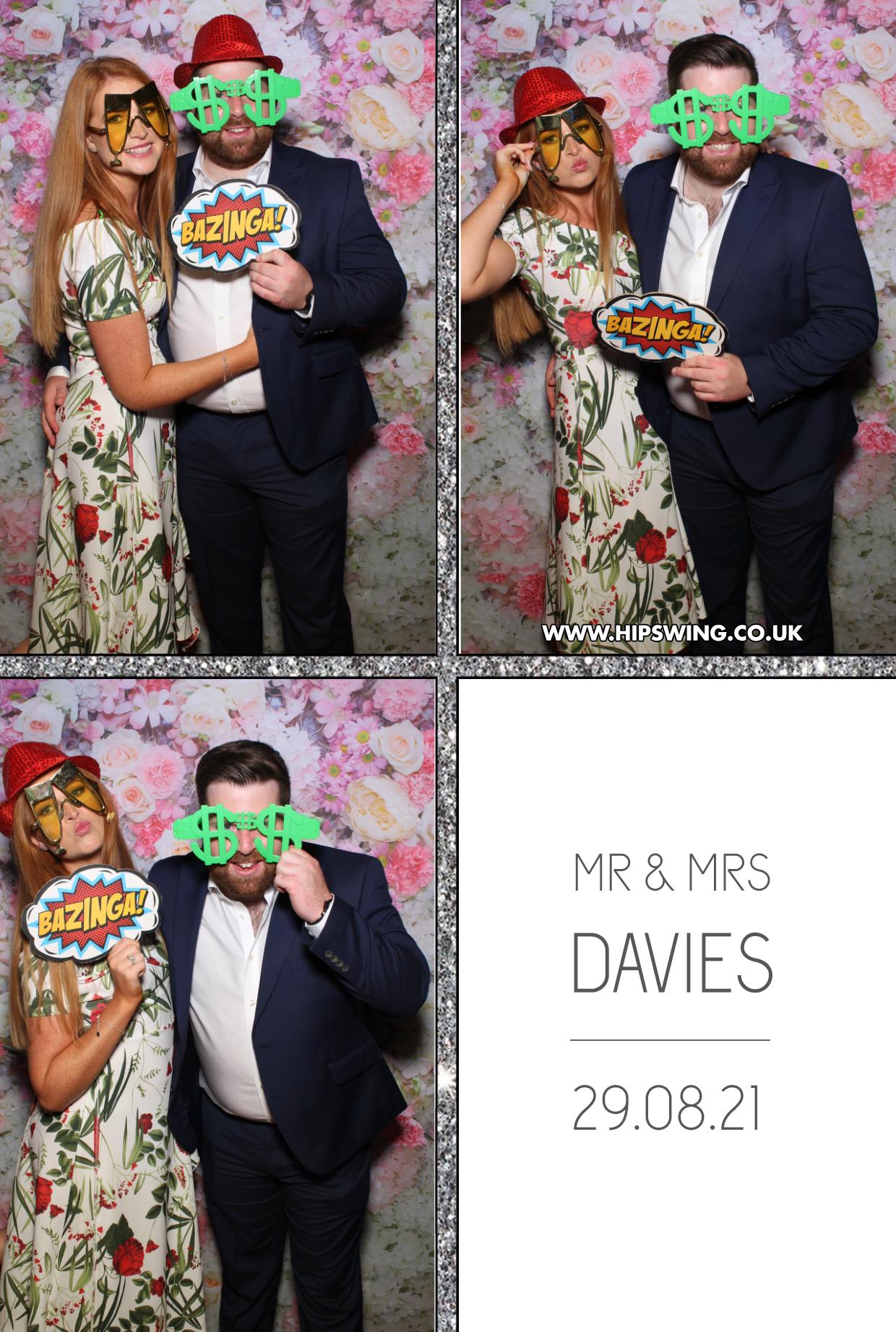 Mr & Mrs Davies | View more photos from the event at gallery.boothtube.co.uk/u/BoothtubeLtd/Mr-Mrs-Davies