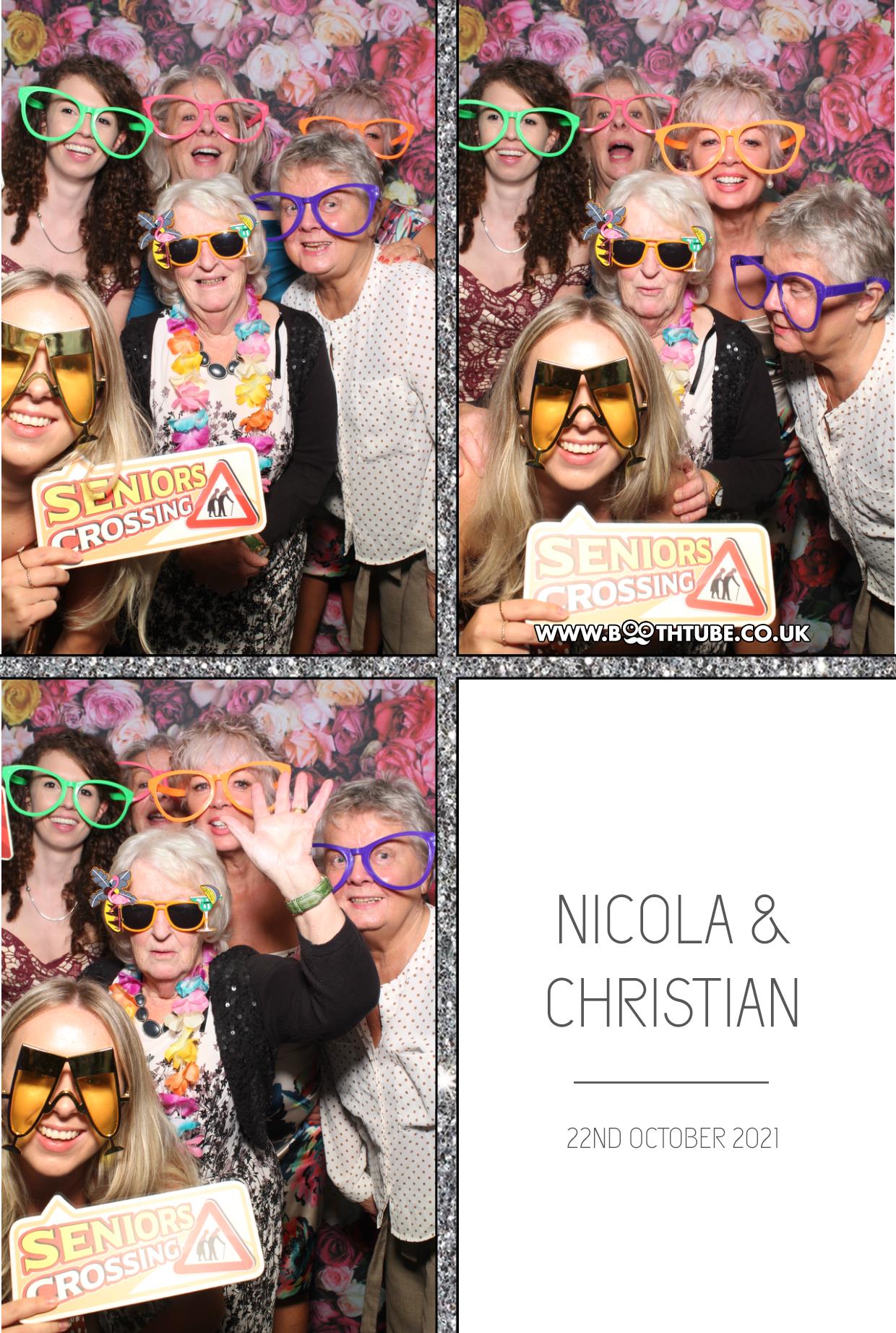 Nicola and Christian | View more photos from the event at gallery.boothtube.co.uk/u/BoothtubeLtd/Nicola-and-Christian