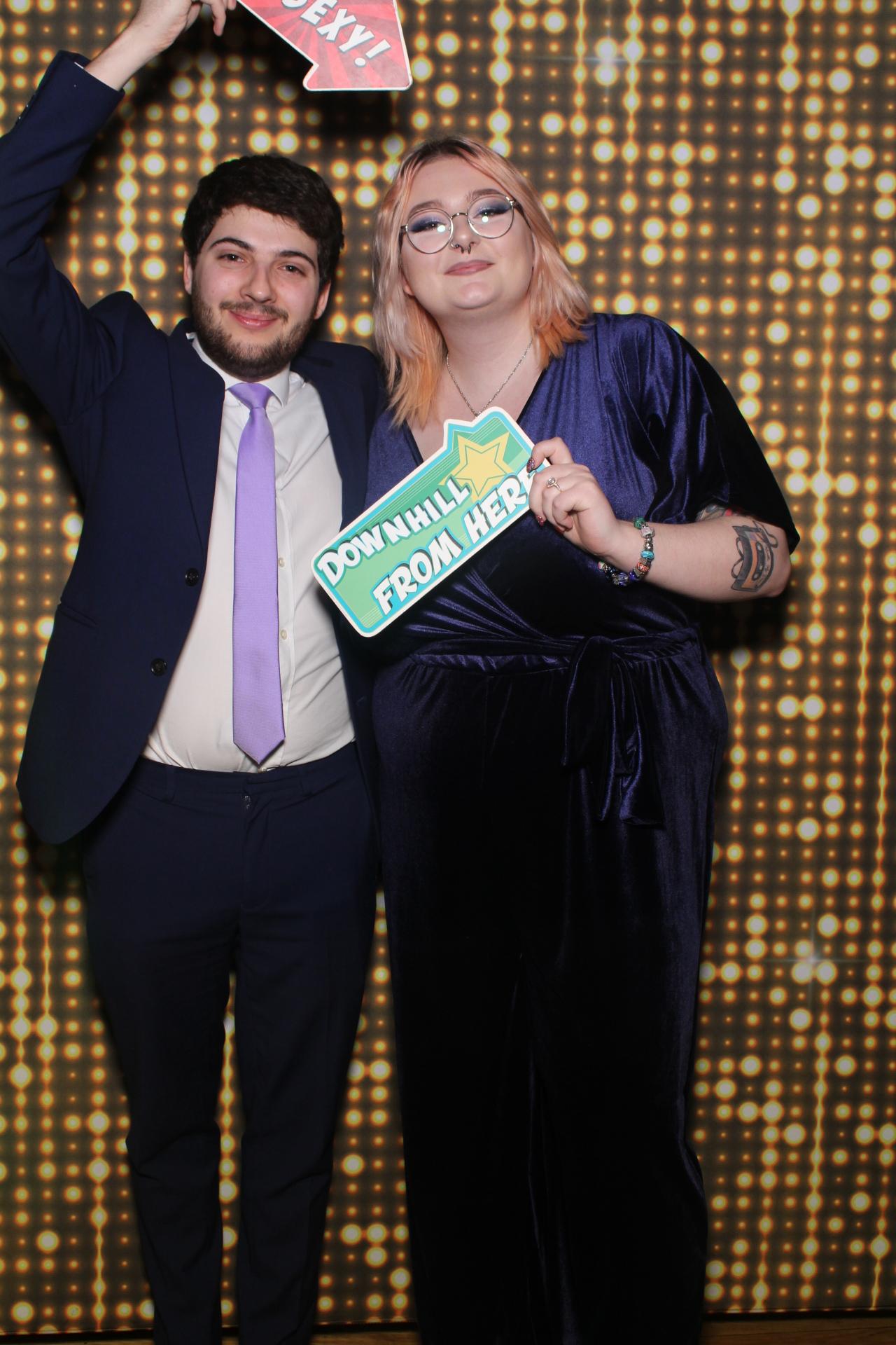 Sam and Colin | View more photos from the event at gallery.boothtube.co.uk/u/BoothtubeLtd/Sam-and-Colin