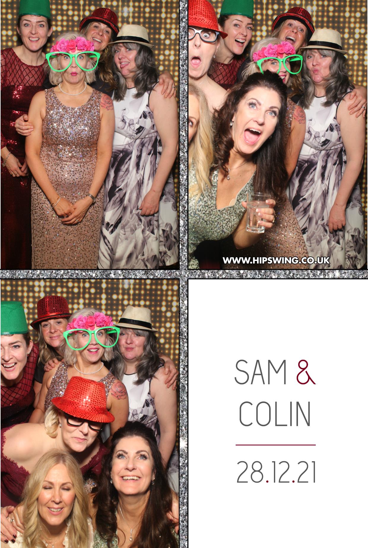 Sam and Colin | View more photos from the event at gallery.boothtube.co.uk/u/BoothtubeLtd/Sam-and-Colin