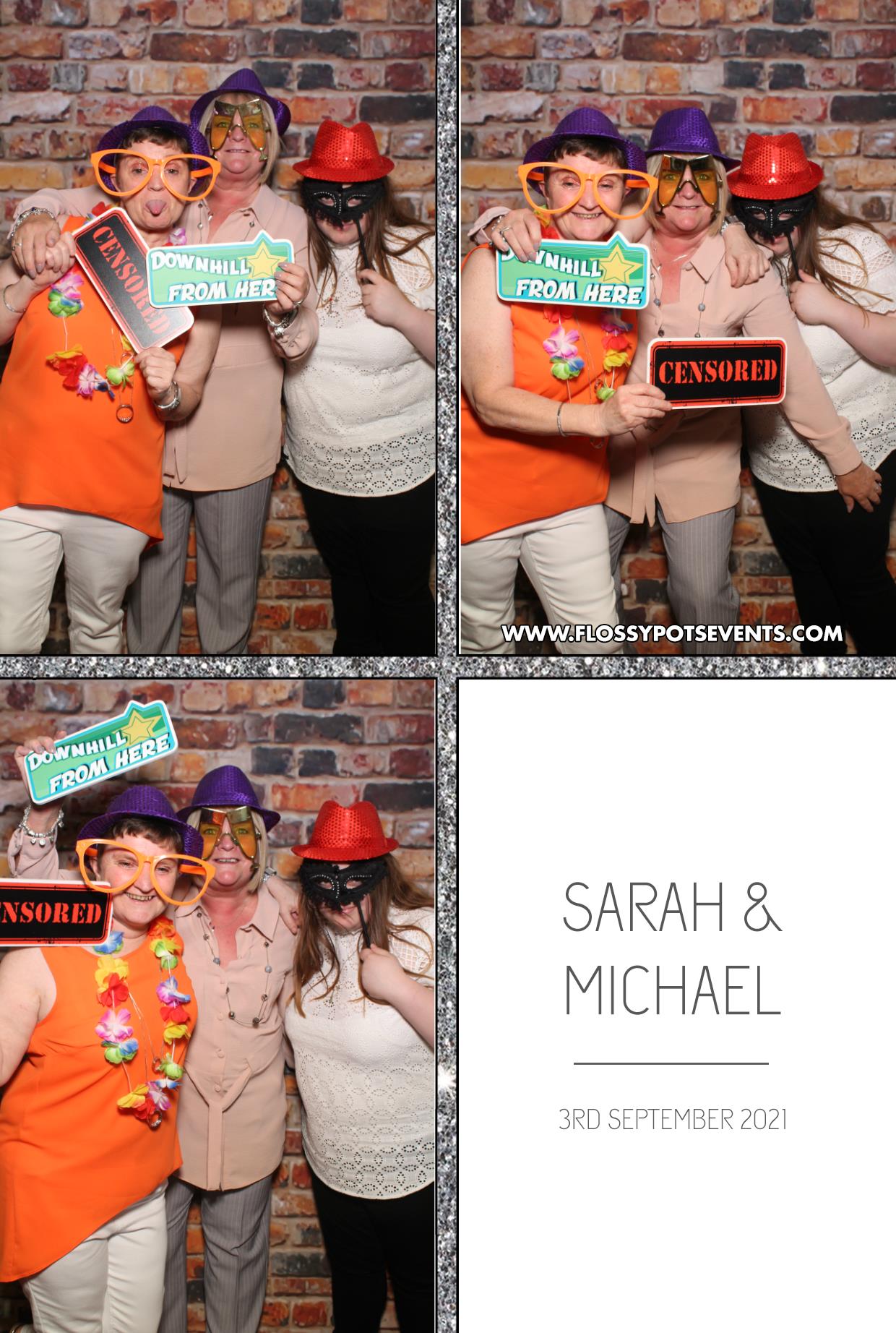 Sarah & Michael | View more photos from the event at gallery.boothtube.co.uk/u/BoothtubeLtd/Sarah-Michael