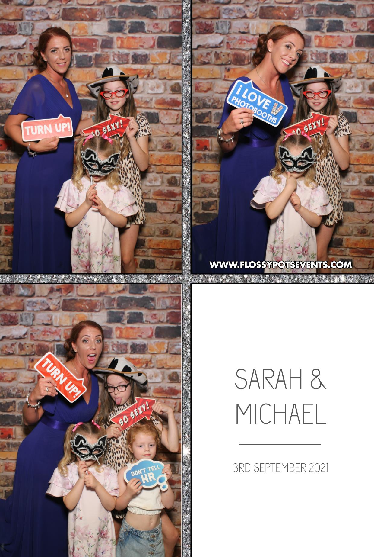 Sarah & Michael | View more photos from the event at gallery.boothtube.co.uk/u/BoothtubeLtd/Sarah-Michael