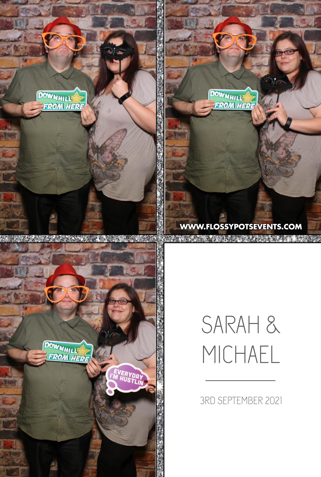 Sarah & Michael | View more photos from the event at gallery.boothtube.co.uk/u/BoothtubeLtd/Sarah-Michael