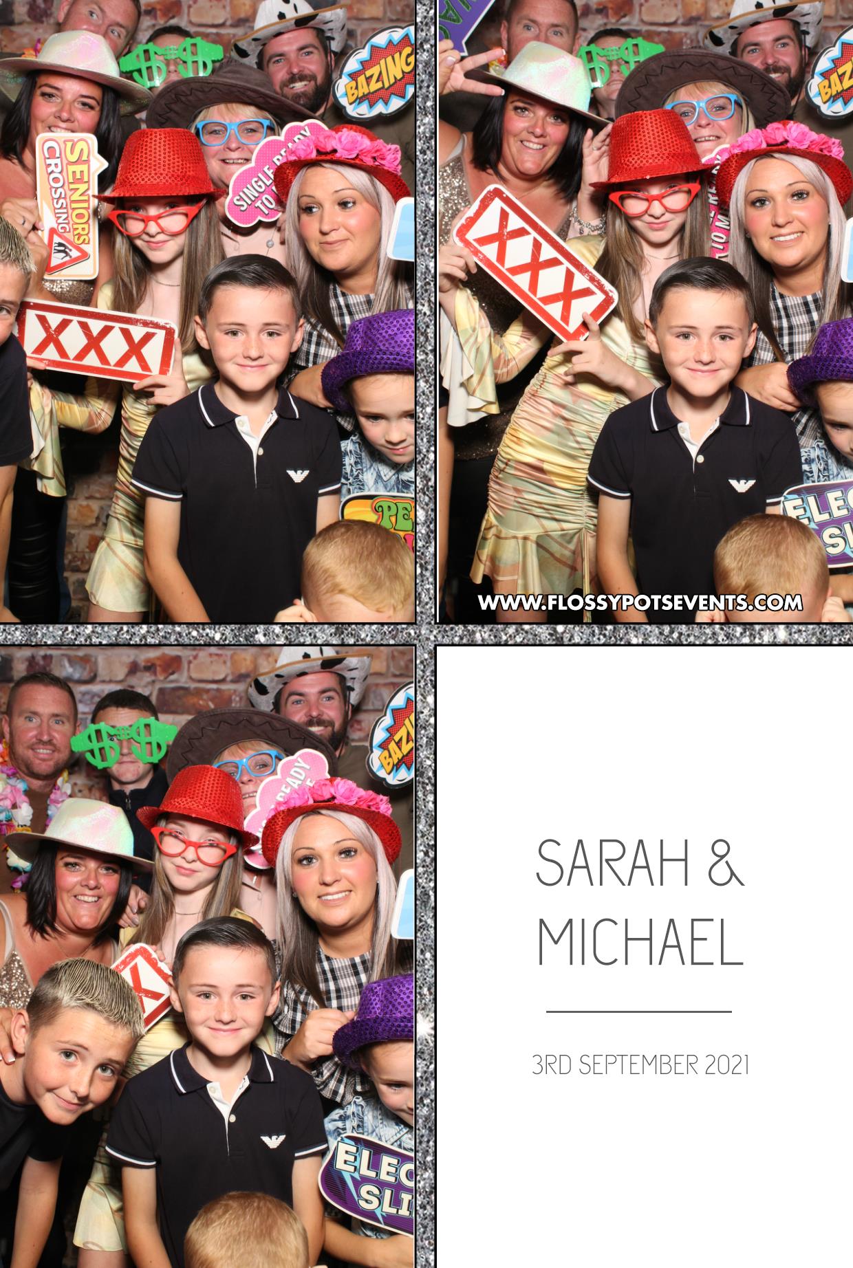 Sarah & Michael | View more photos from the event at gallery.boothtube.co.uk/u/BoothtubeLtd/Sarah-Michael