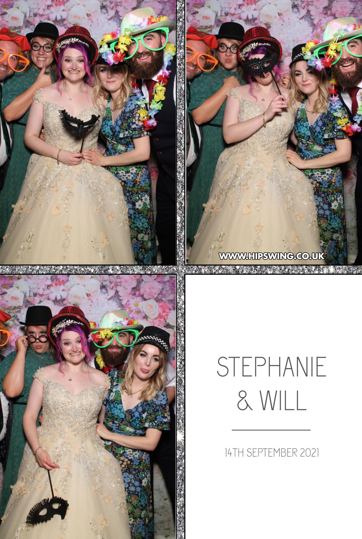 Stephanie & Will | View more photos from the event at gallery.boothtube.co.uk/u/BoothtubeLtd/Stephanie-Will