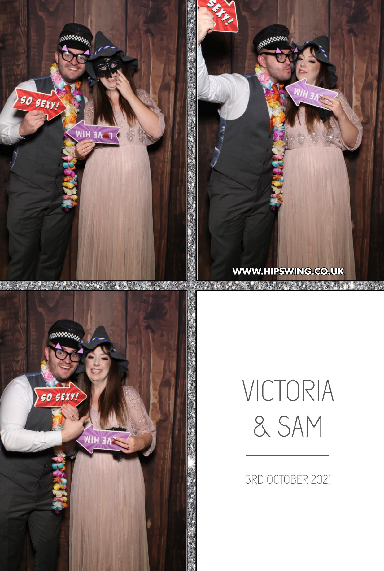 Victoria and Sam | View more photos from the event at gallery.boothtube.co.uk/u/BoothtubeLtd/Victoria-and-Sam