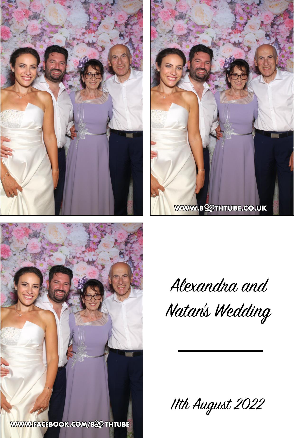 Alexandra & Natan's Wedding | View more photos from the event at gallery.boothtube.co.uk/u/BoothtubeLtd/Alexandra-Natans-Wedding