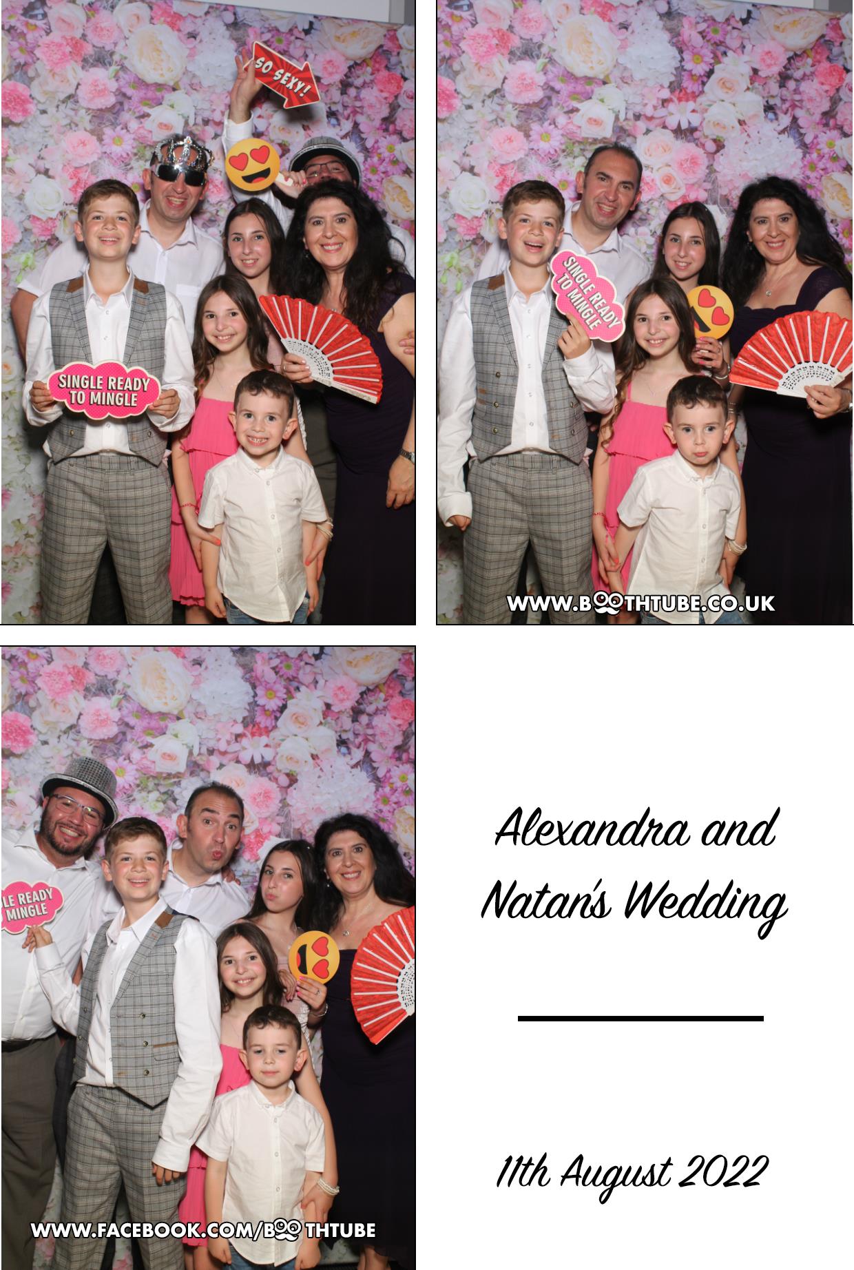 Alexandra & Natan's Wedding | View more photos from the event at gallery.boothtube.co.uk/u/BoothtubeLtd/Alexandra-Natans-Wedding