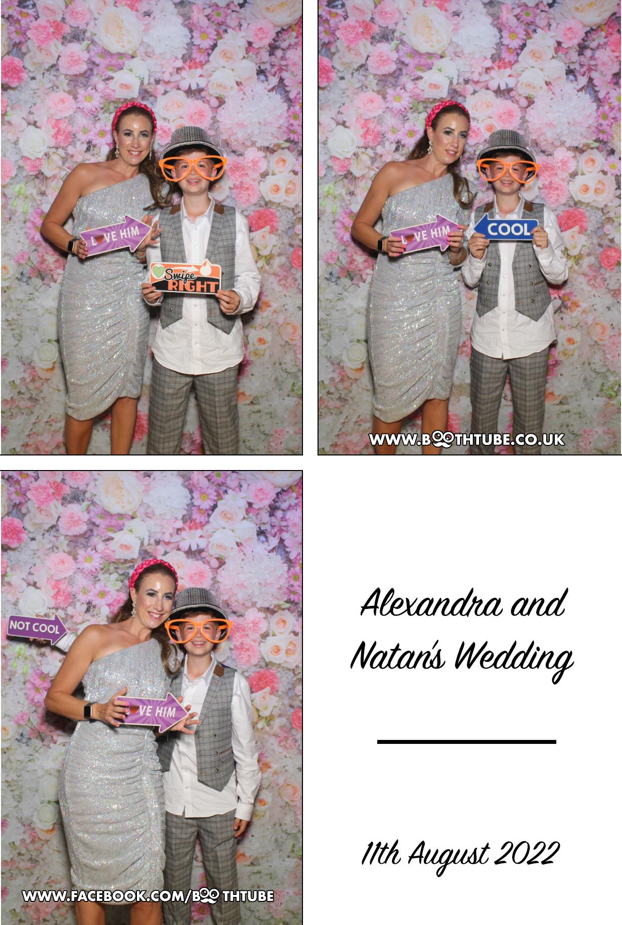 Alexandra & Natan's Wedding | View more photos from the event at gallery.boothtube.co.uk/u/BoothtubeLtd/Alexandra-Natans-Wedding