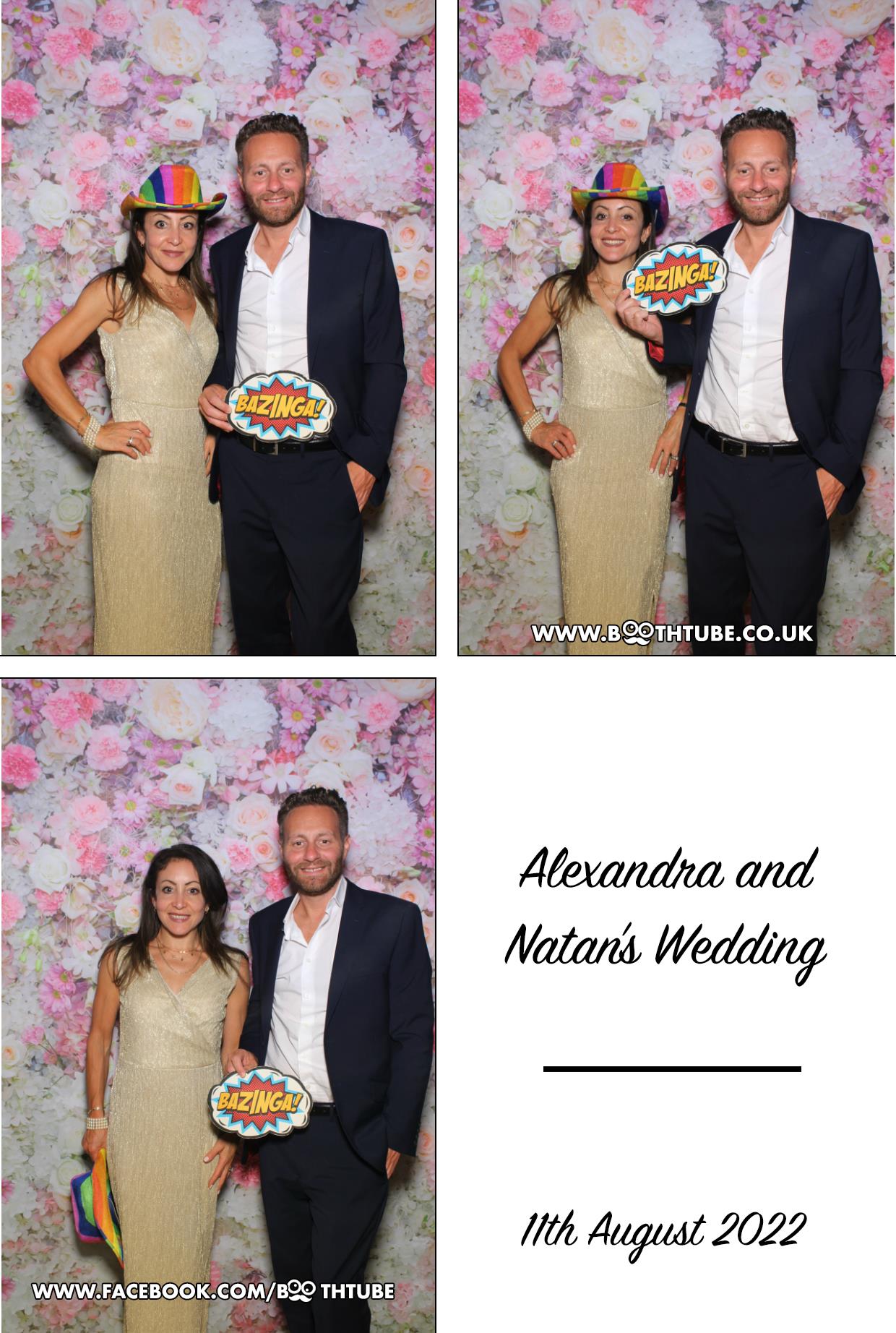 Alexandra & Natan's Wedding | View more photos from the event at gallery.boothtube.co.uk/u/BoothtubeLtd/Alexandra-Natans-Wedding