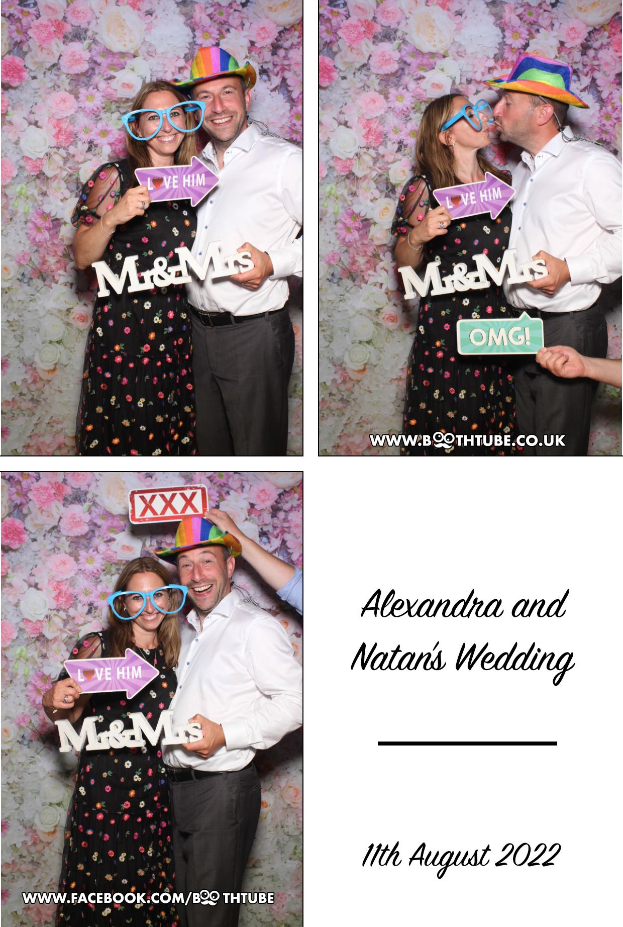 Alexandra & Natan's Wedding | View more photos from the event at gallery.boothtube.co.uk/u/BoothtubeLtd/Alexandra-Natans-Wedding