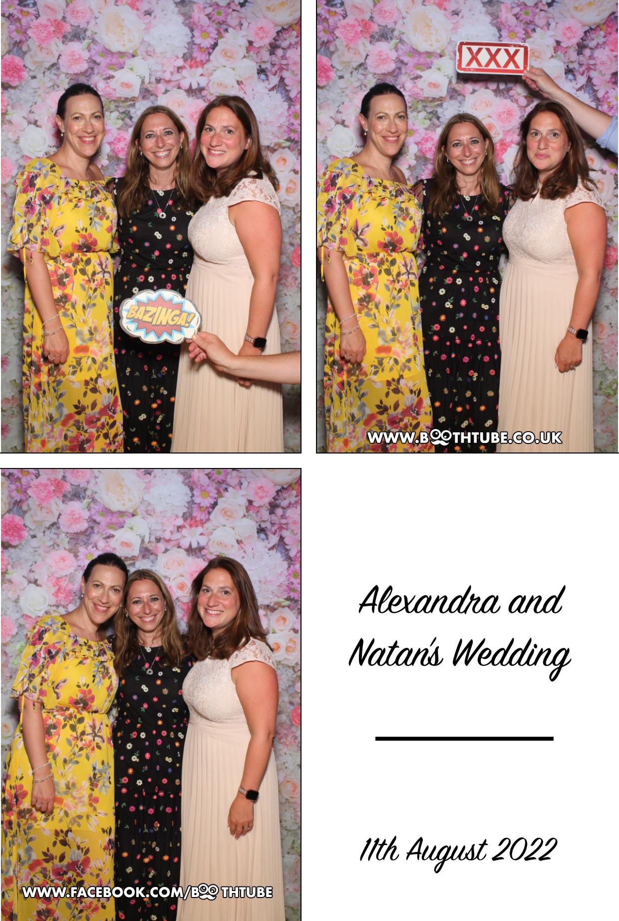 Alexandra & Natan's Wedding | View more photos from the event at gallery.boothtube.co.uk/u/BoothtubeLtd/Alexandra-Natans-Wedding