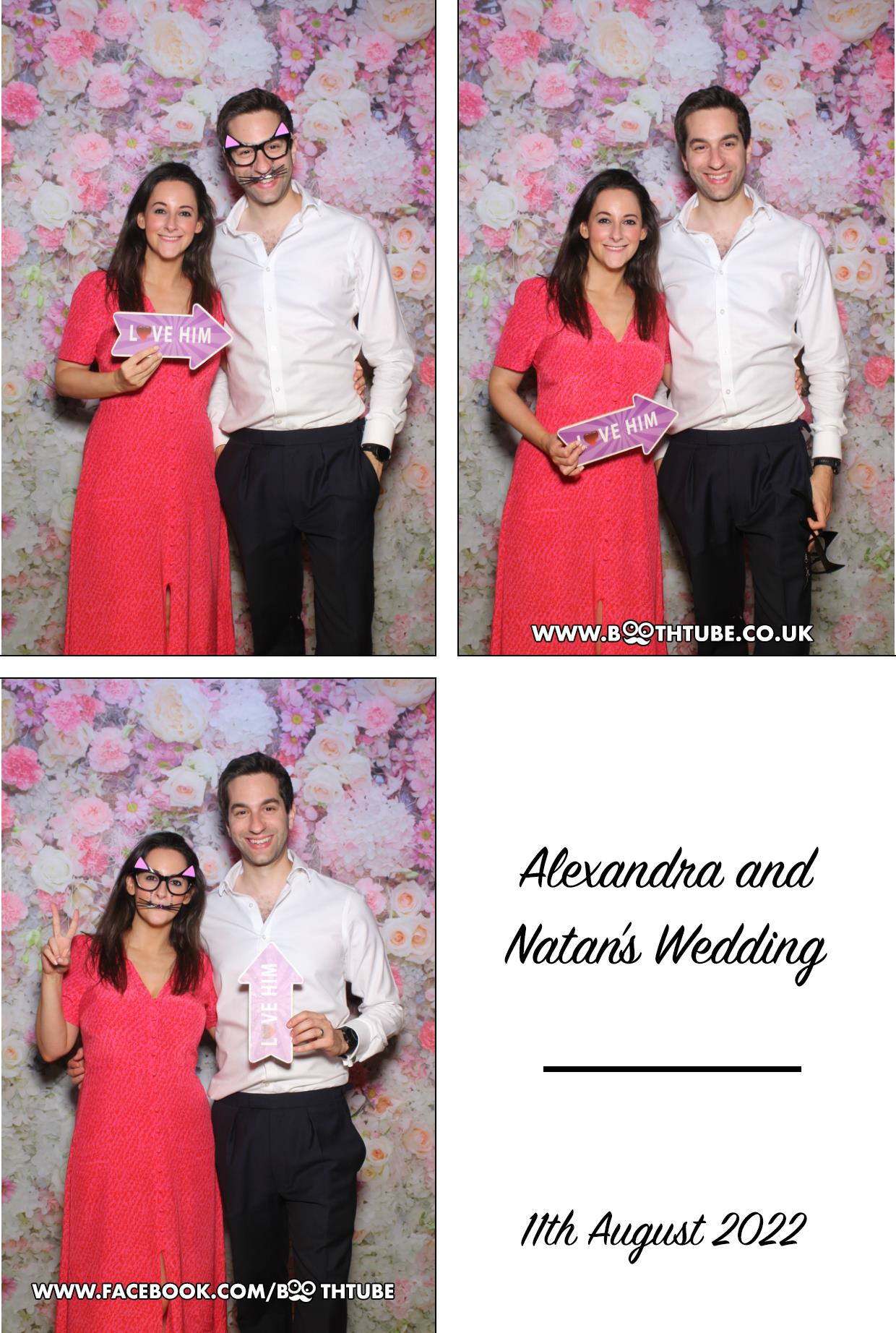 Alexandra & Natan's Wedding | View more photos from the event at gallery.boothtube.co.uk/u/BoothtubeLtd/Alexandra-Natans-Wedding